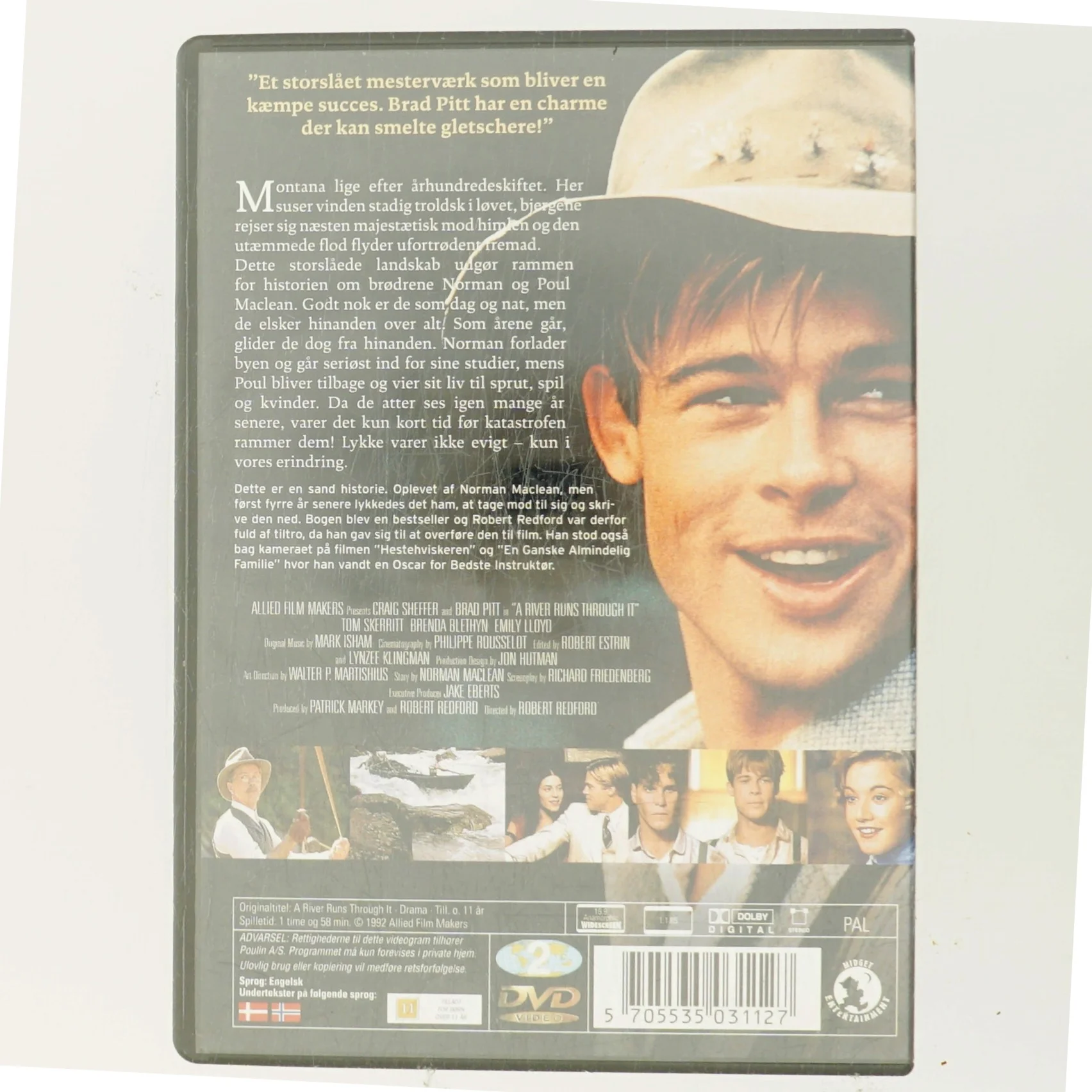 Ved Floden med Brad Pitt (DVD)