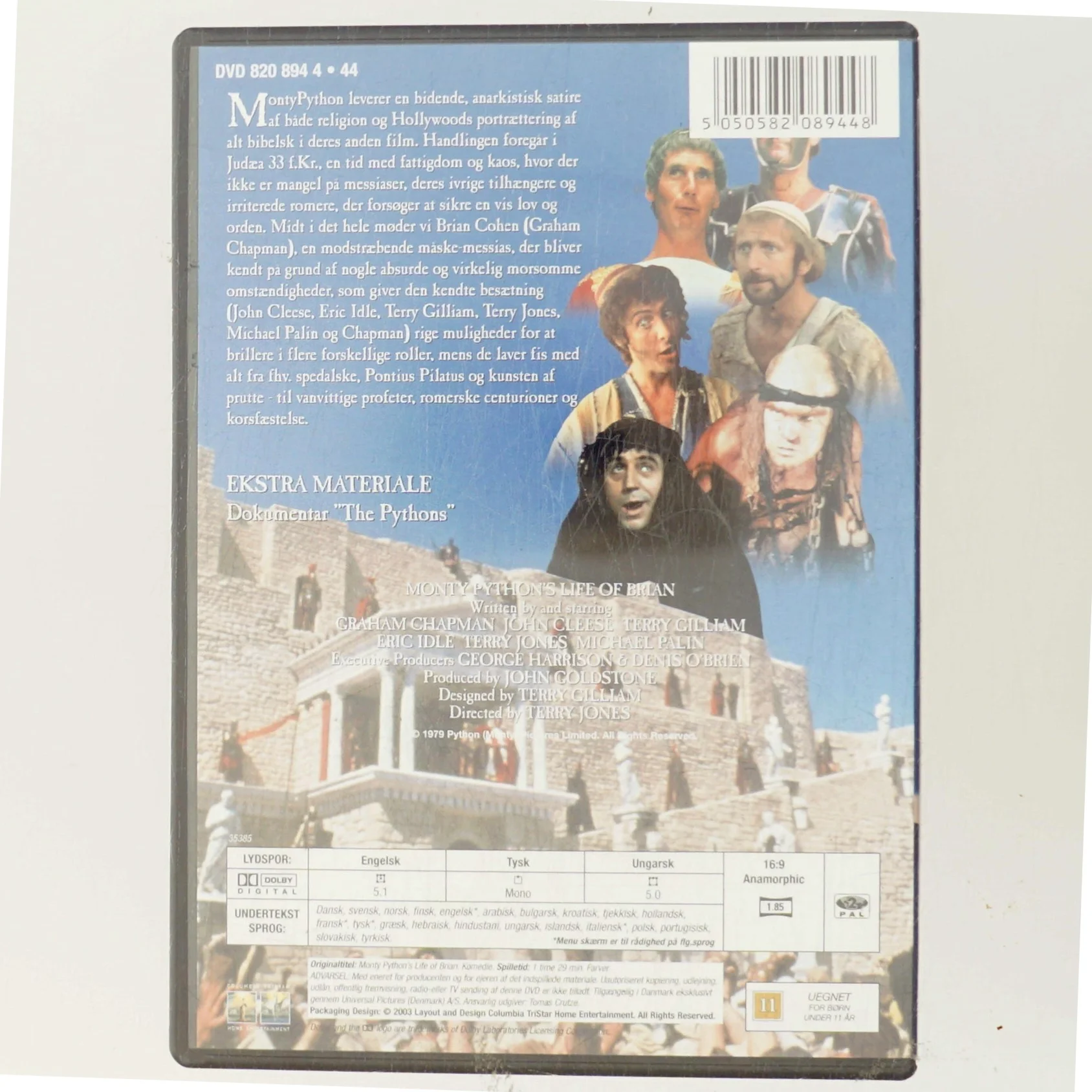 Life of Brian med Graham Chapman (DVD)