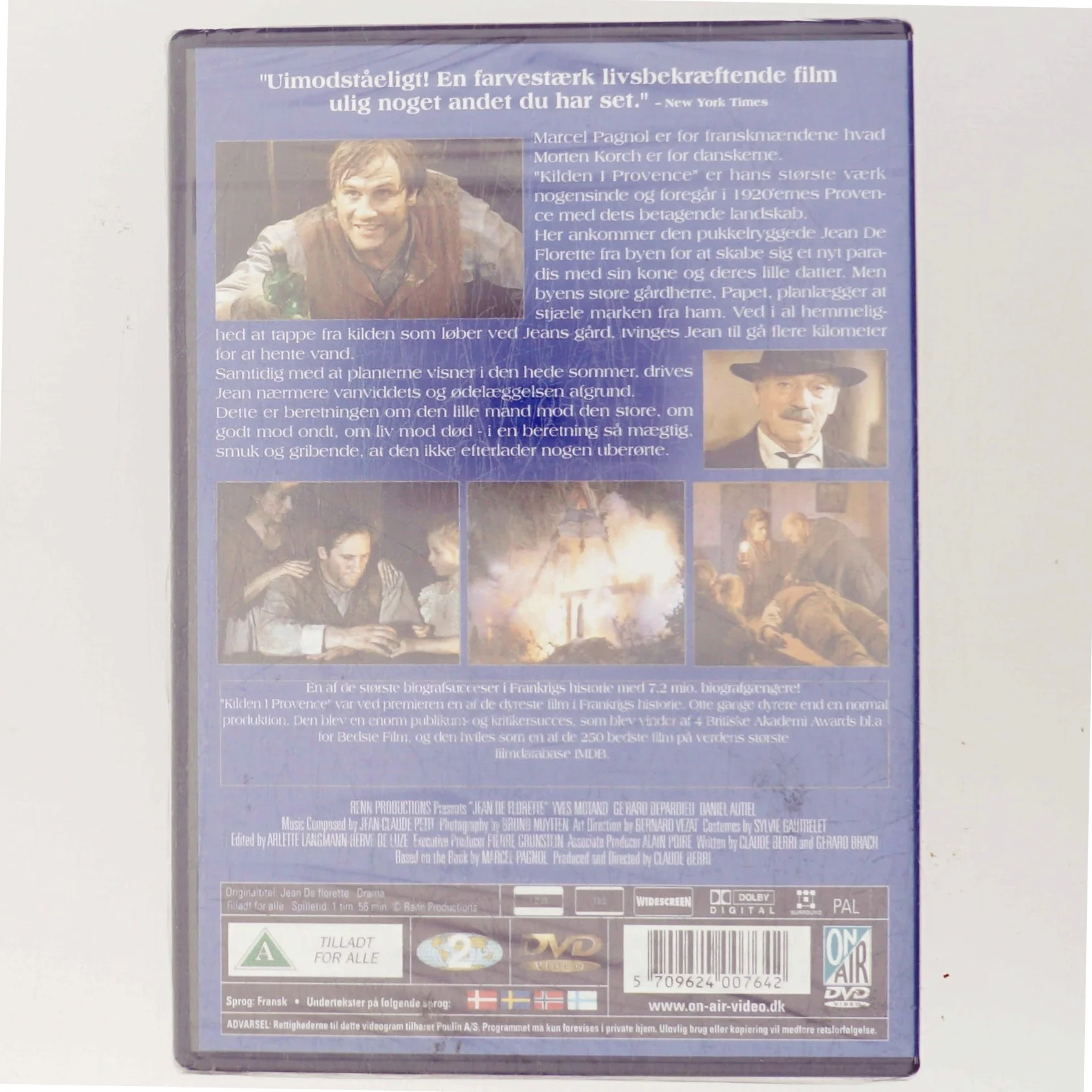 Kilden i Provence med Gérard Depardieu (DVD)