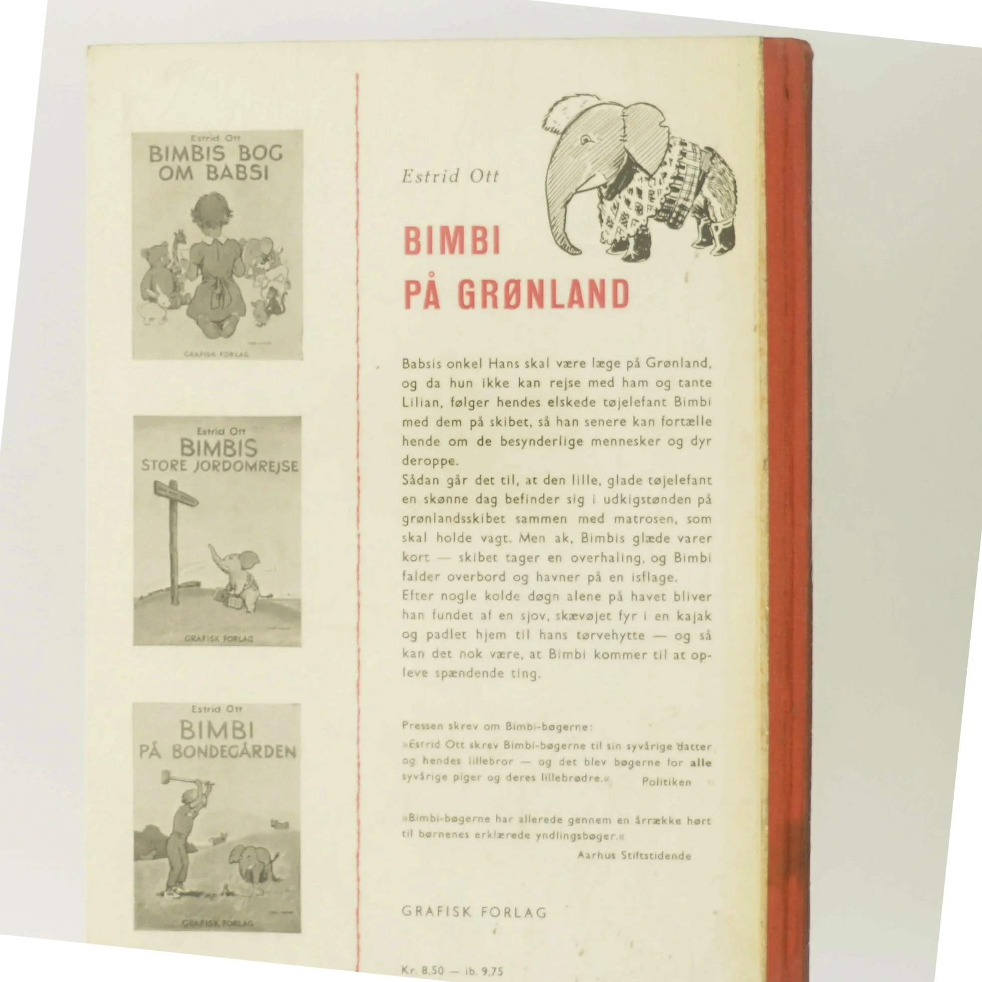 Bimbi på Grønland af Estrid Ott (Bog)