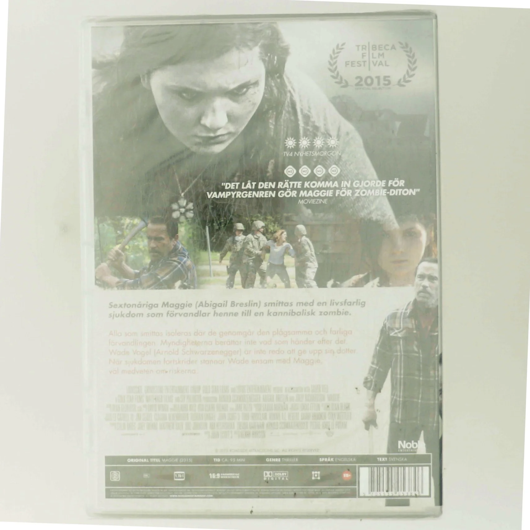 Maggie med Arnold Schwarzenegger (DVD)