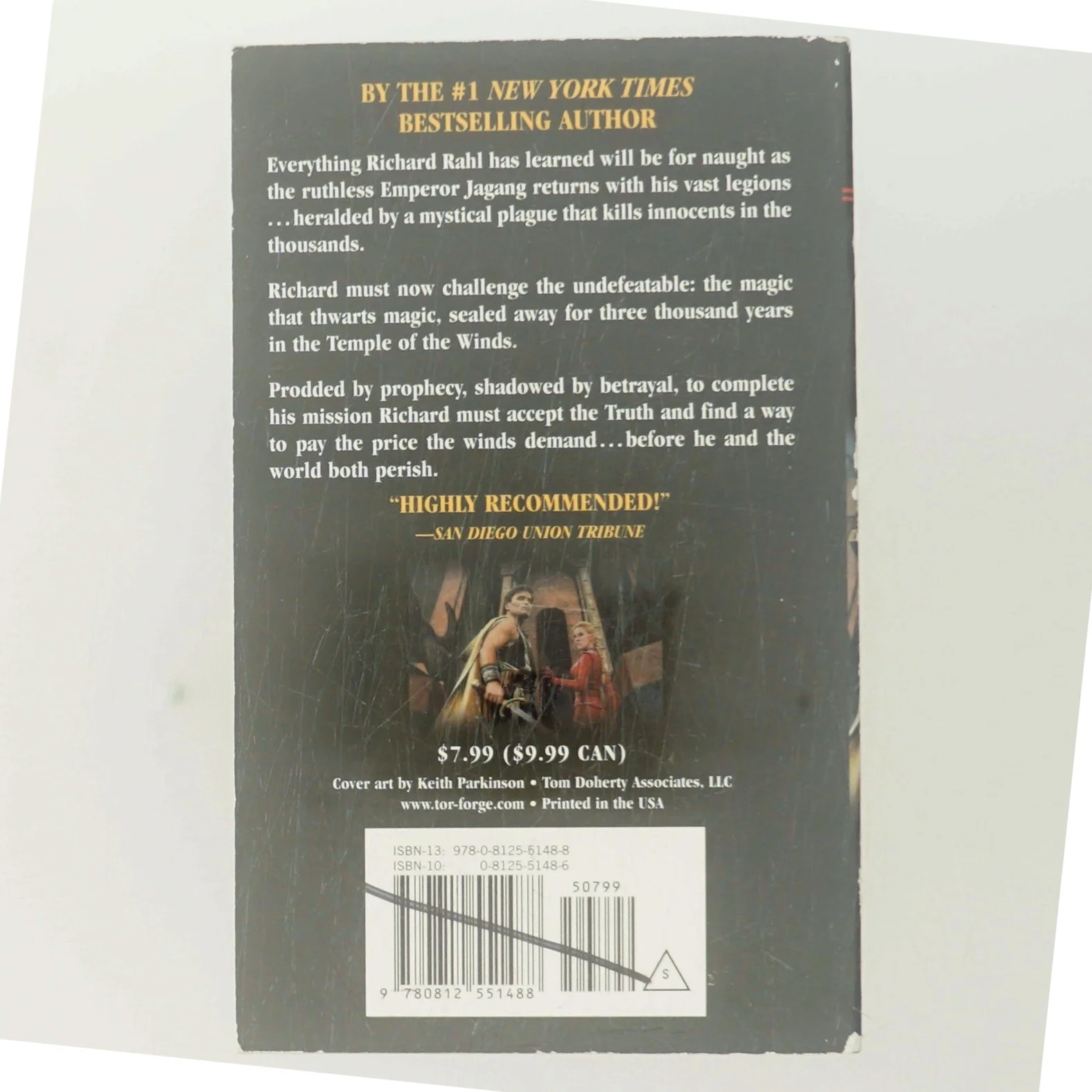 Temple of the Winds af Terry Goodkind (Bog)