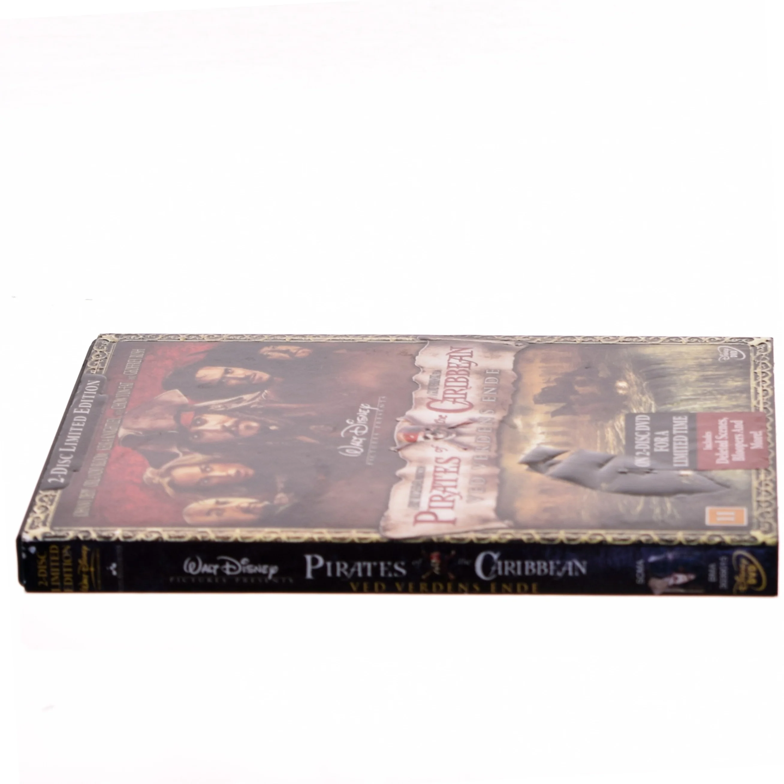 Pirates of the Caribbean: at World's End (Pirates of the Caribbean 3: ved Verdens Ende) med Johnny Depp (DVD)