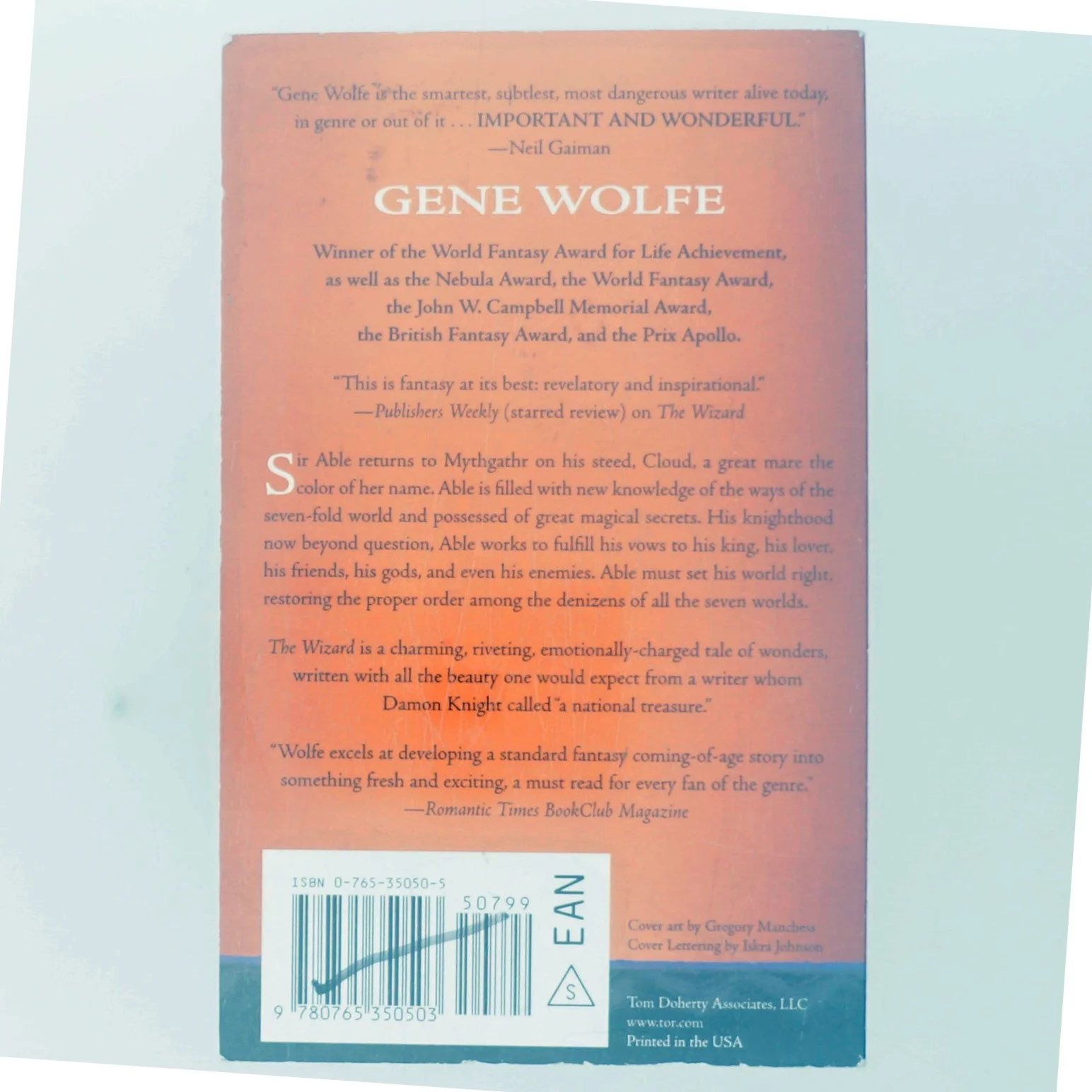 The Wizard af Gene Wolfe (Bog)