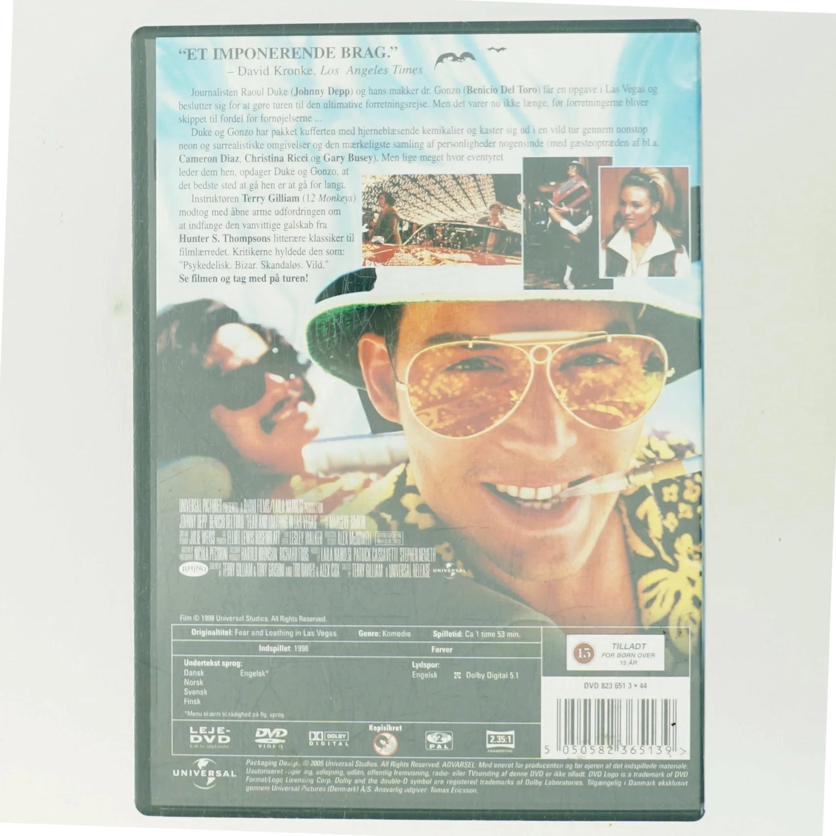 Fear and Loathing in Las Vegas (dvd) med Johnny Depp (DVD)