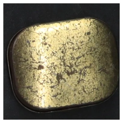 Vintage pastilleskrin (str. 8 cm. og. 4 cm. og. 4 cm)