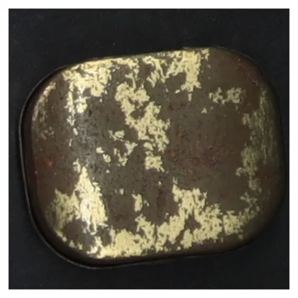 Vintage pastilleskrin (str. 8 cm. og. 4 cm. og. 4 cm)