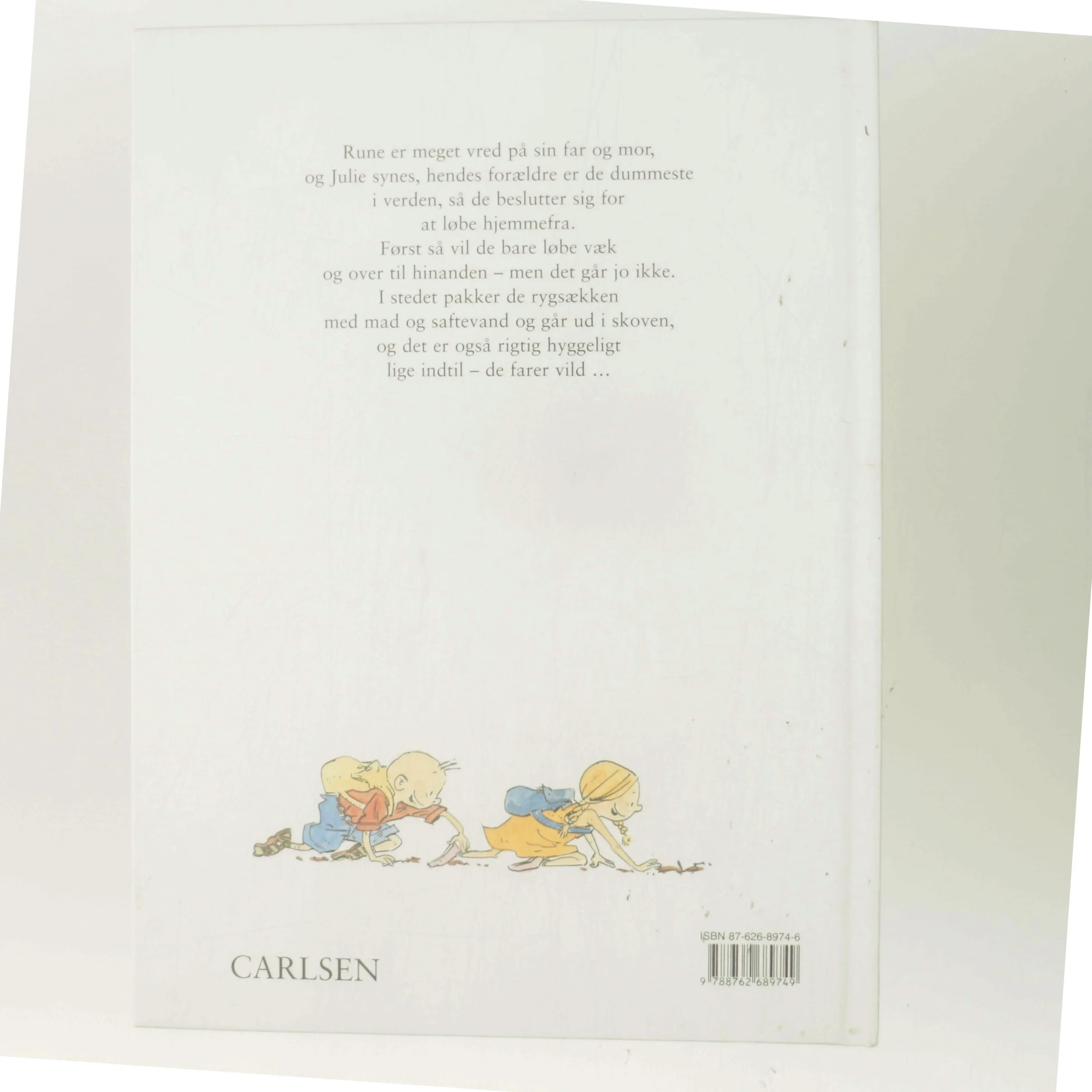 Rune & Julie løber hjemmefra (Bog)