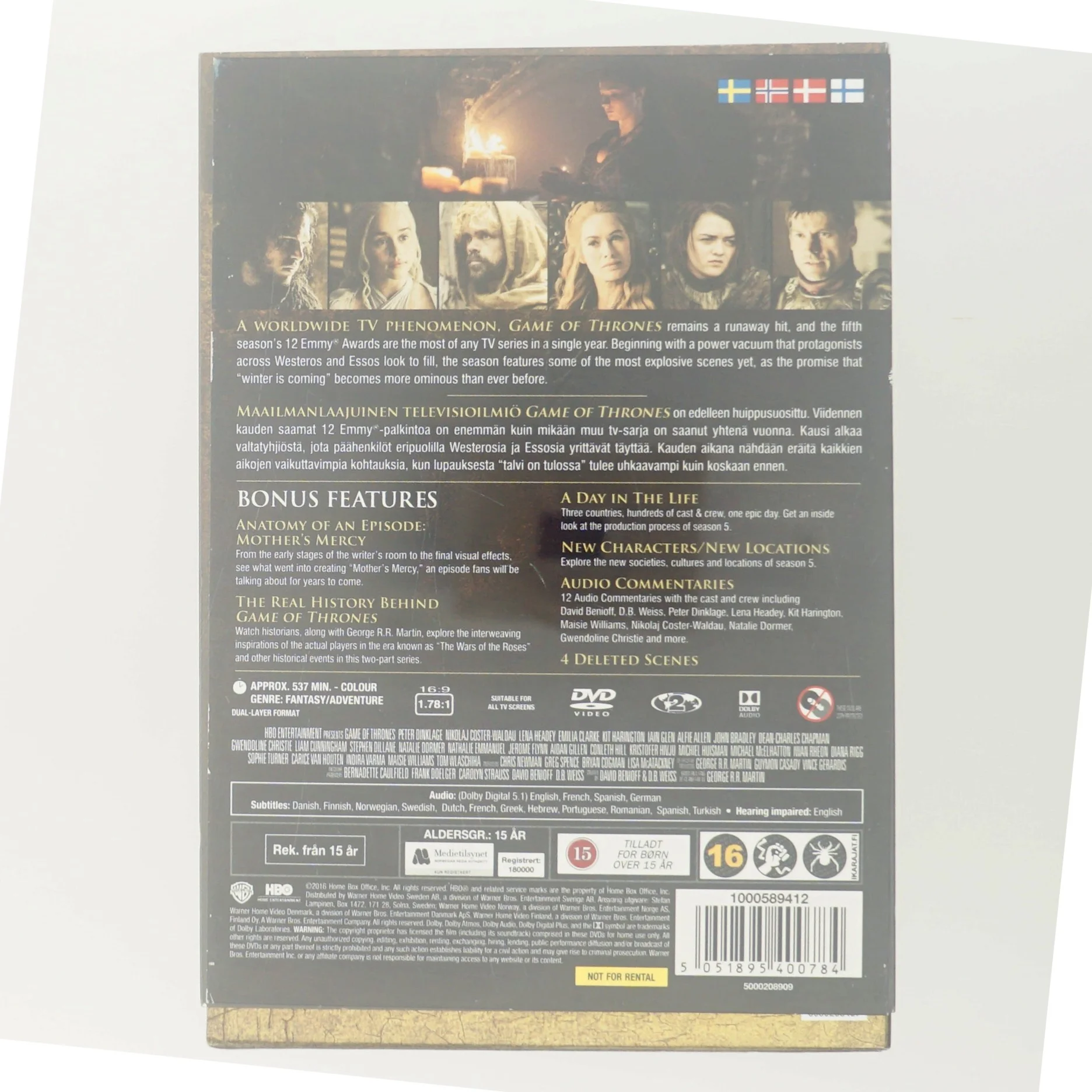 Game of Thrones - Season 5 (Bog)