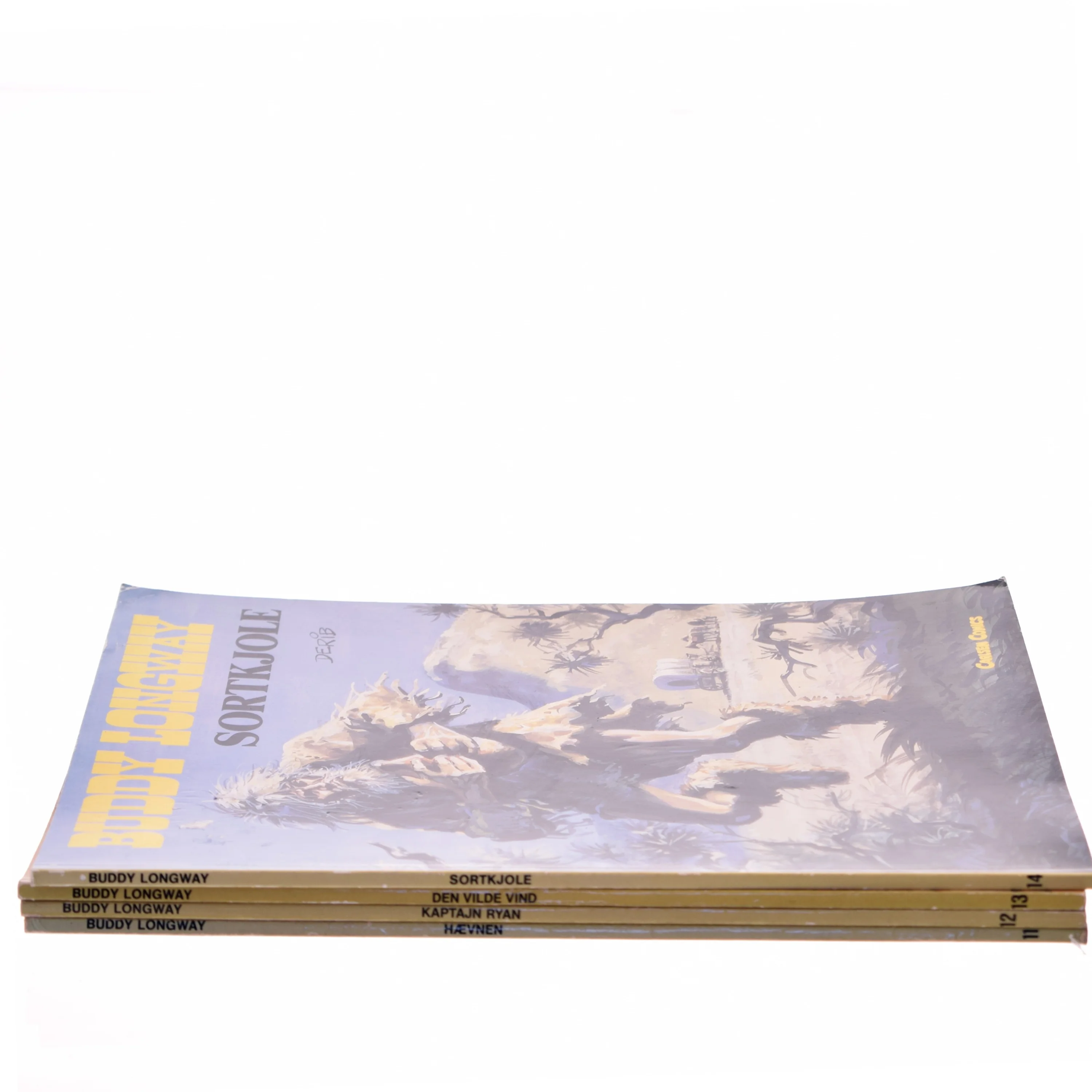 Buddy Longway: Sortkjole af Derib (Bog)