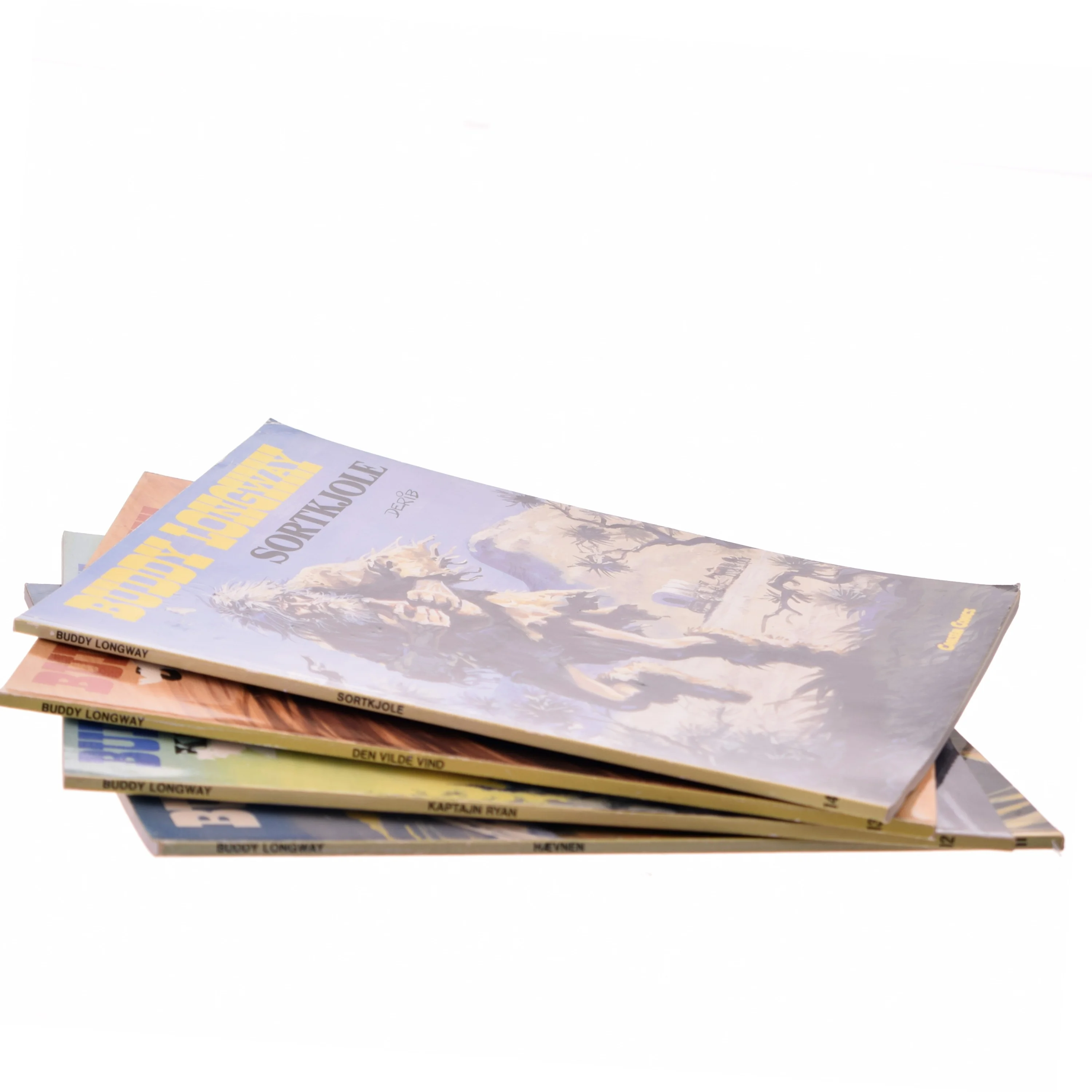 Buddy Longway: Sortkjole af Derib (Bog)