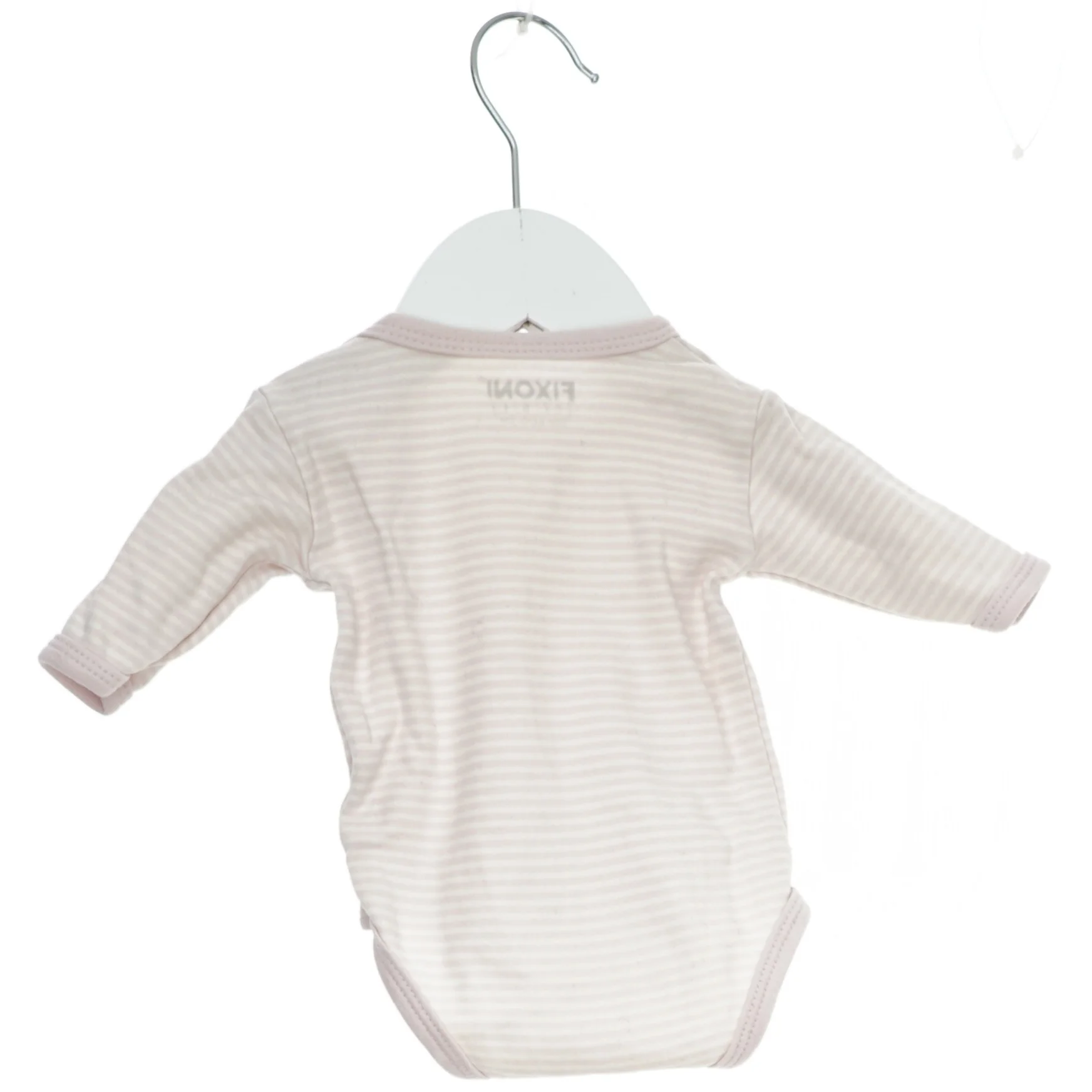 Langærmet bodystocking med striber til baby fra Fixoni (str. 56)