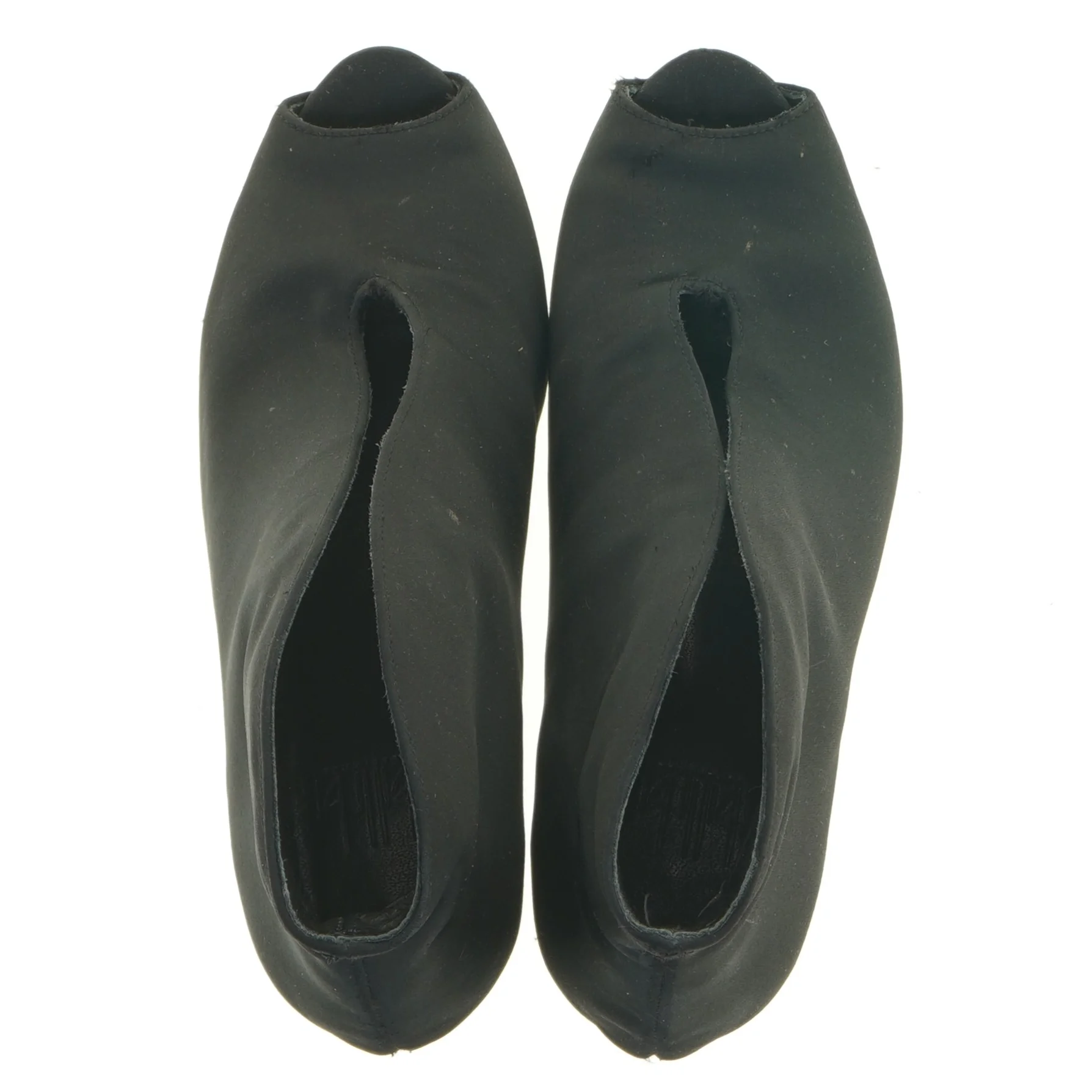 Sorte ankelstøvler med hæl fra Billi Bi (str. 37)