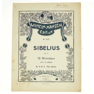 Sibelius, 13 morceaux