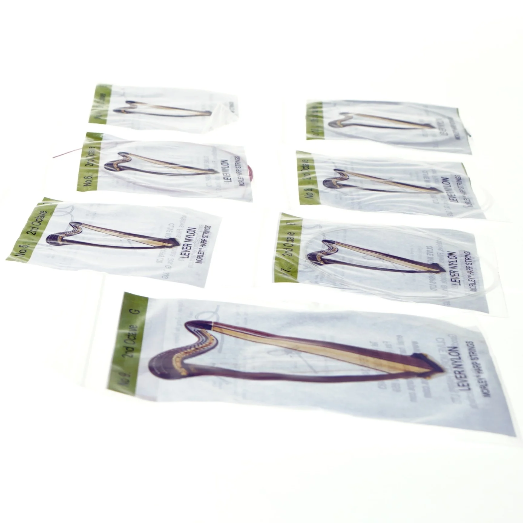 Harpe strenge fra Morley (str. 9 x 9 cm)