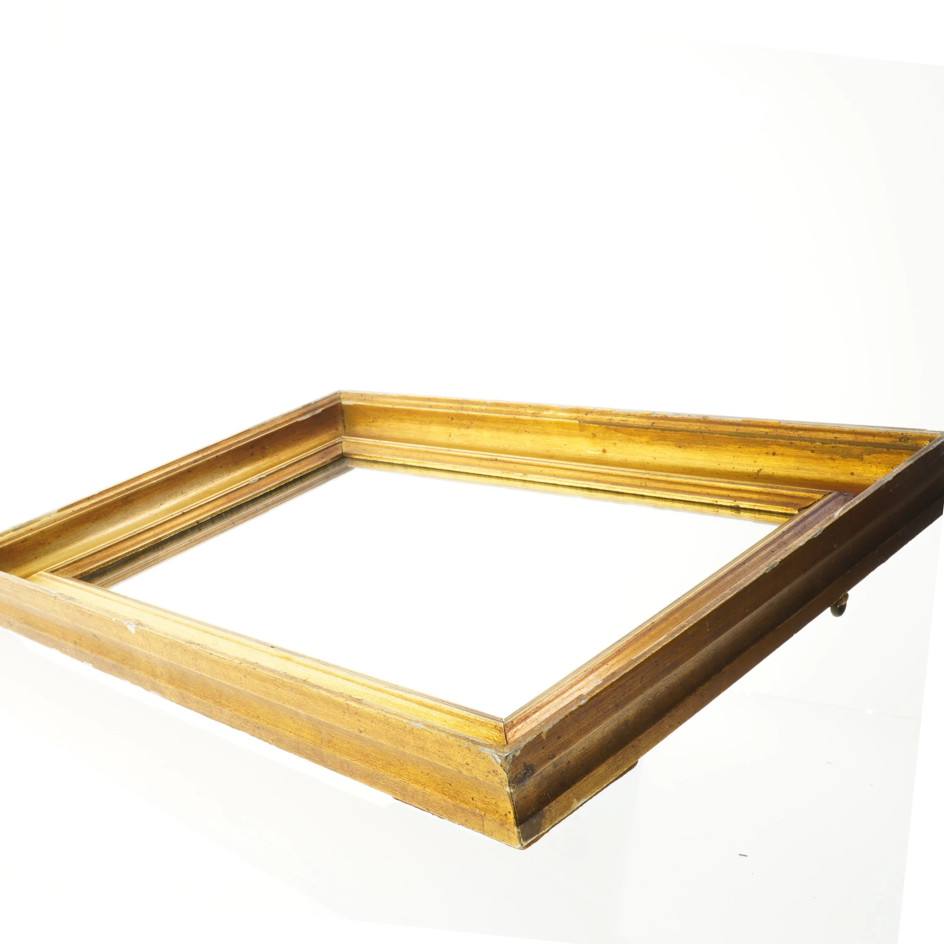 Gylden billede ramme (str. 41 x 55 cm)