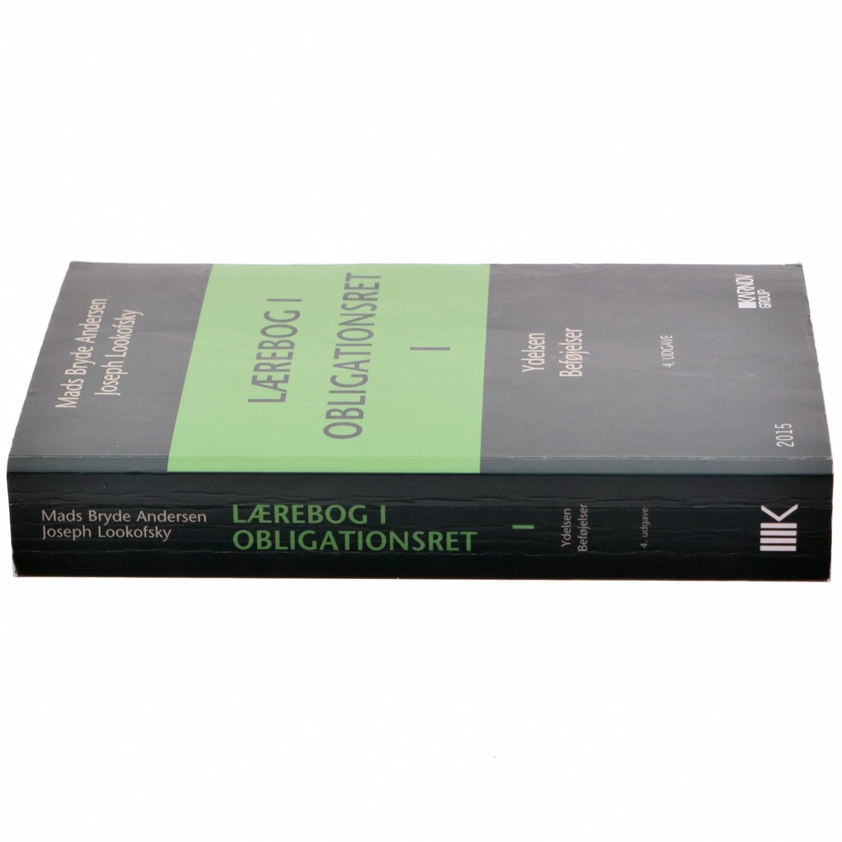 Lærebog i obligationsret. Bind 1, Ydelsen, beføjelser af Mads Bryde Andersen (Bog)