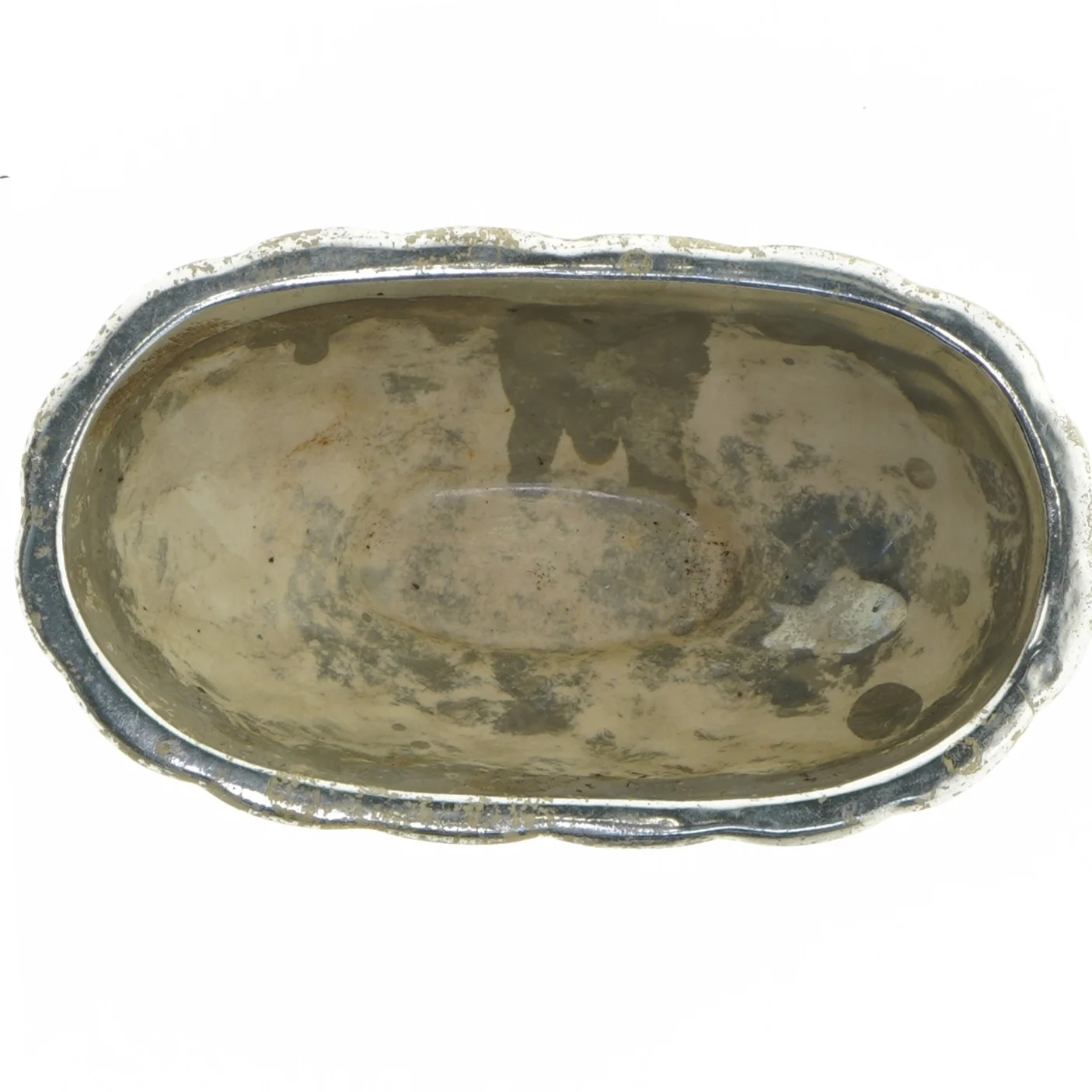 Metalfad med mønster (str. 20 cm)