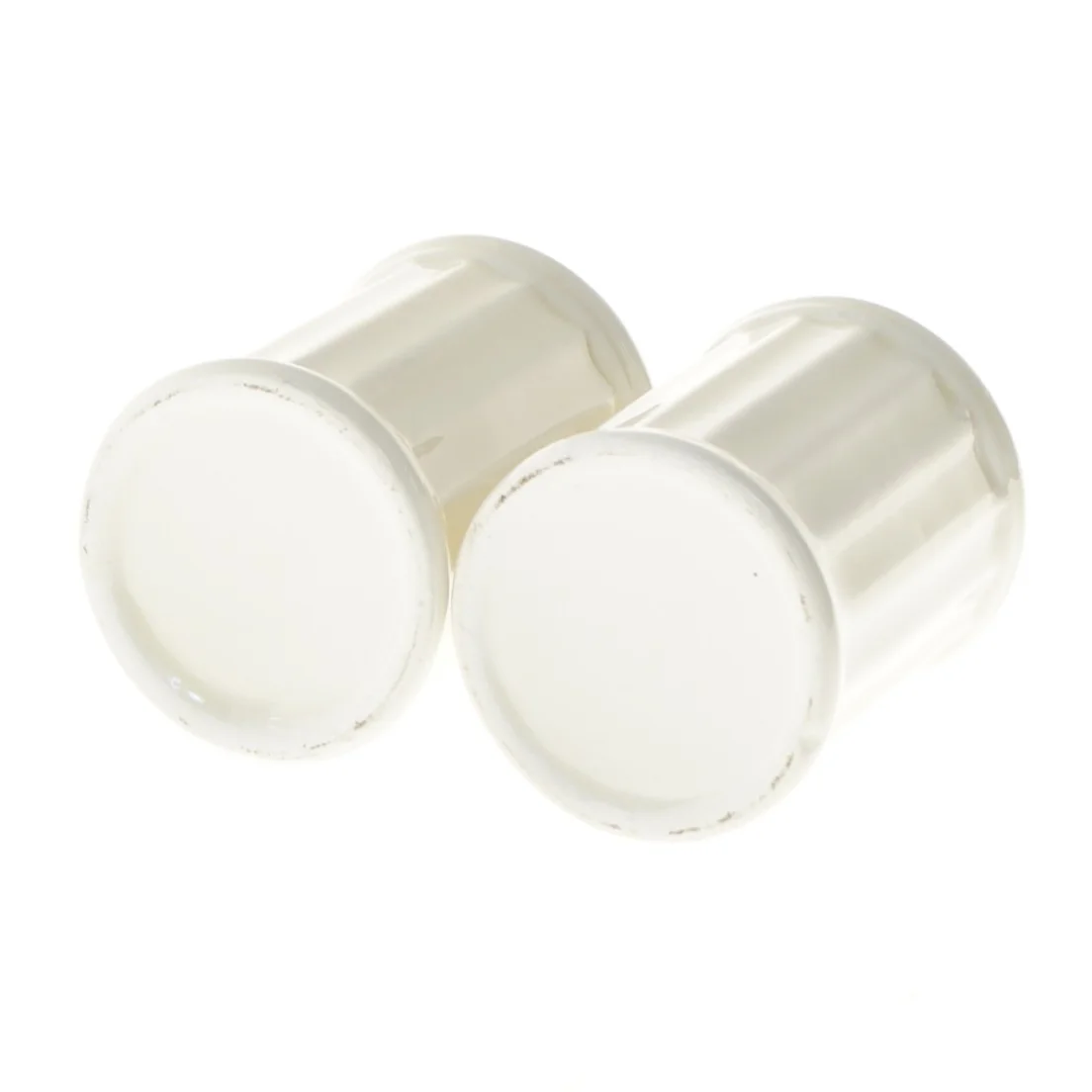 Krydderibeholdere i porcelæn (str. Ø 6,5x11 cm)