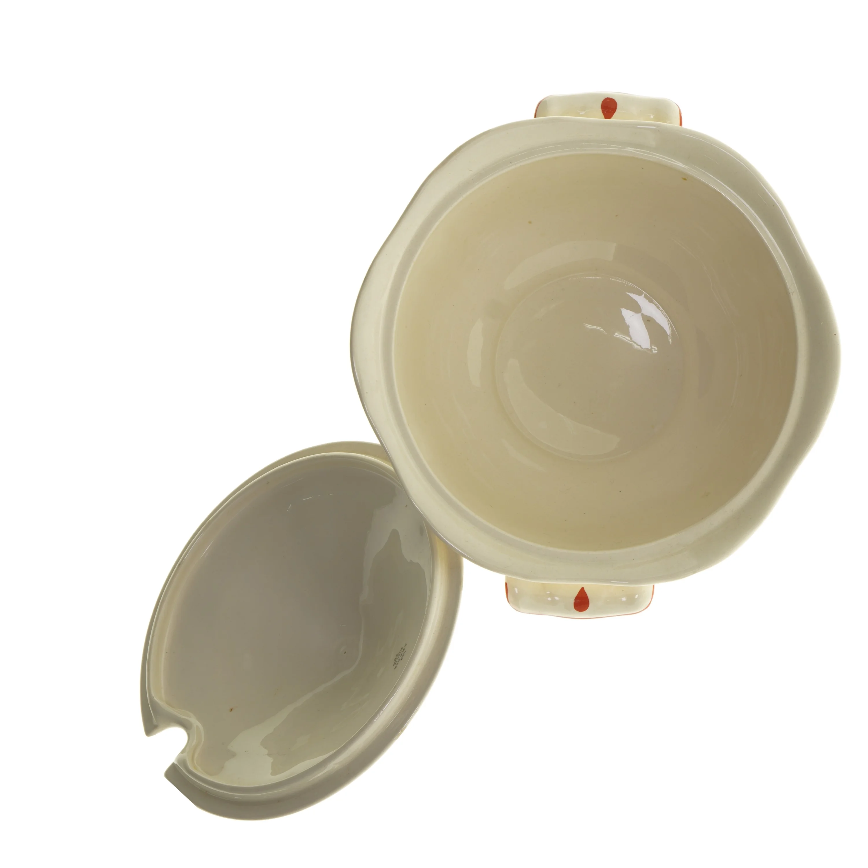 Suppeterrin med låg fra Arabia (str. Ø 25x22 cm)