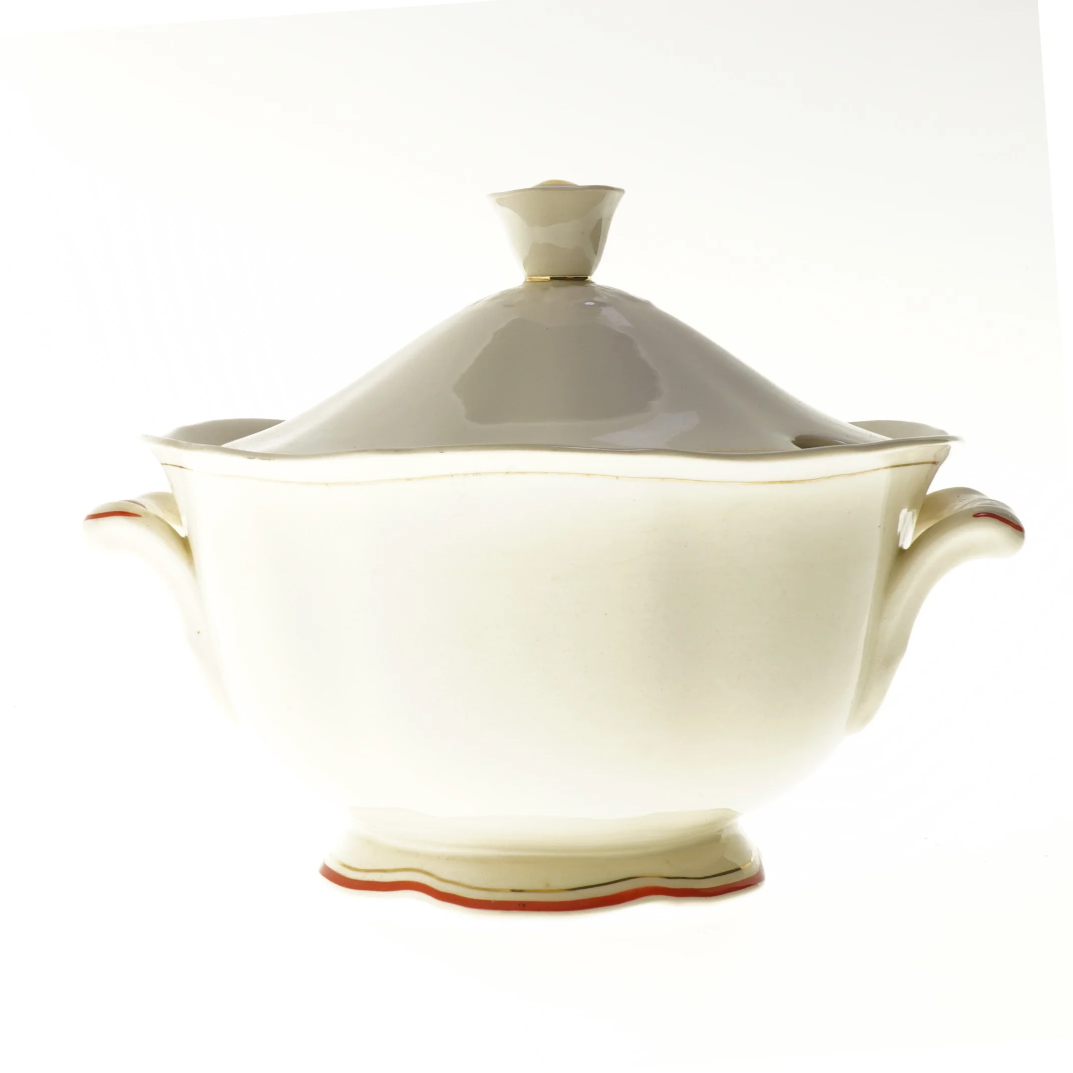 Suppeterrin med låg fra Arabia (str. Ø 25x22 cm)