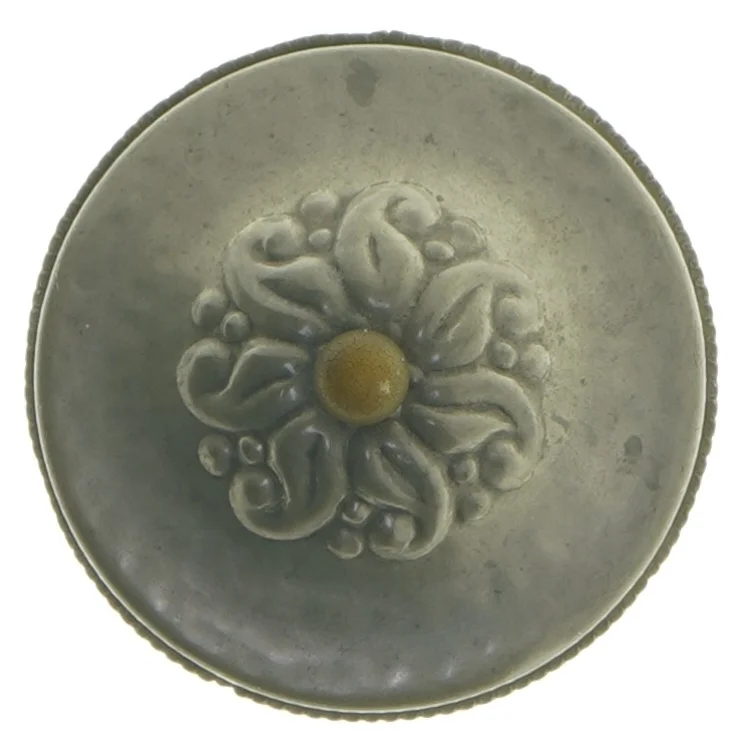 Dekorativ krukke med låg (str. 7 cm)