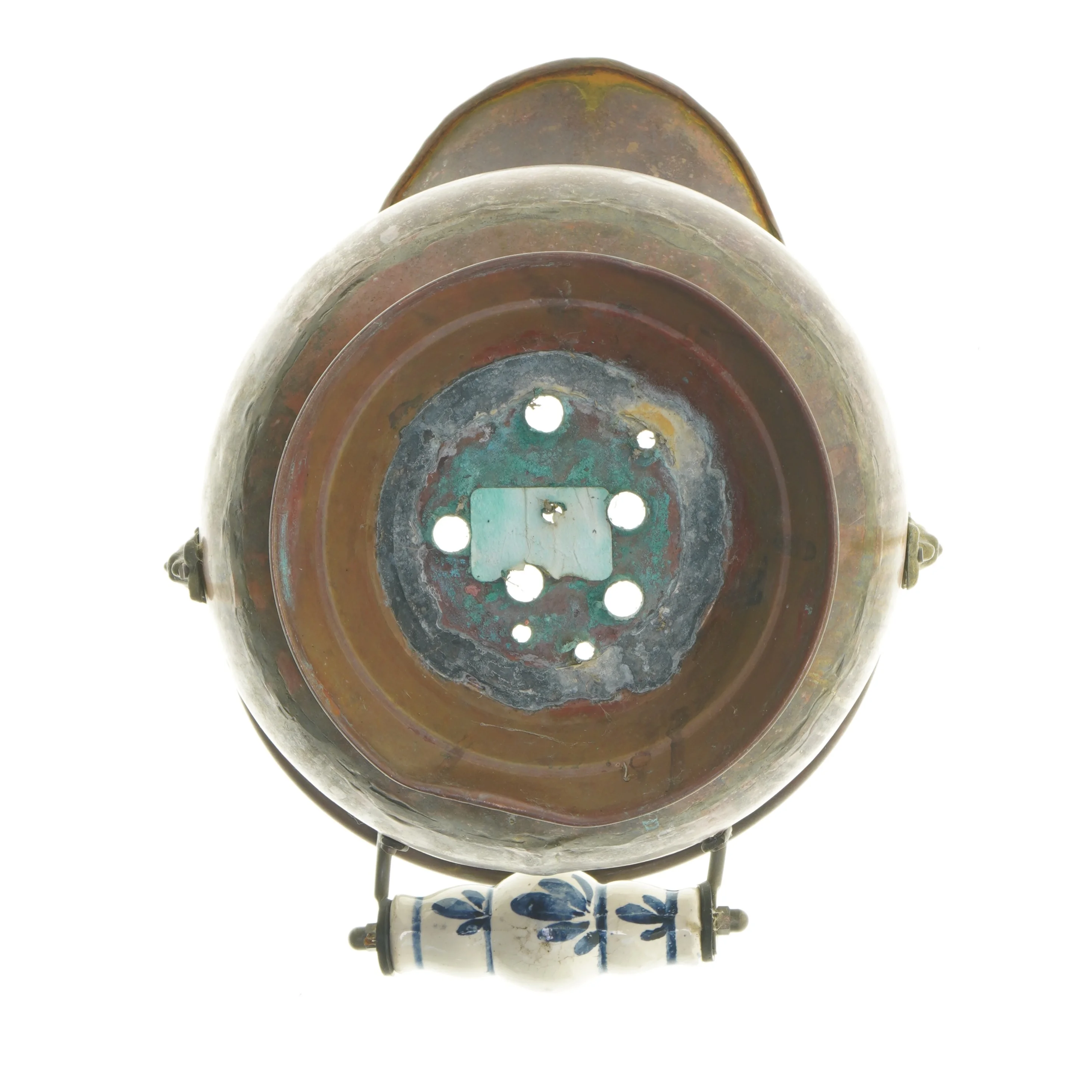 Antik kulbøtte (str. 20x20x22 cm)