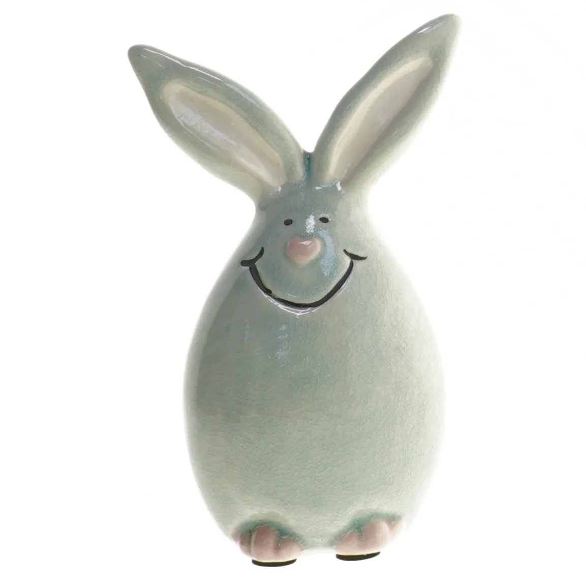 Keramik kaninfigurer fra Grønne Hjem (str. 15 cm)