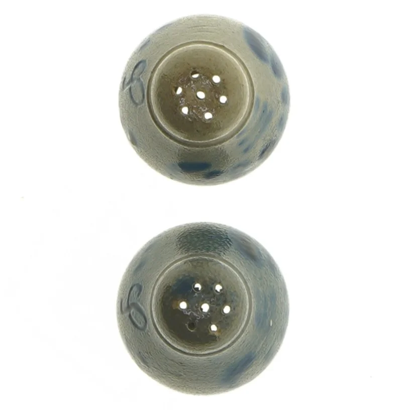 Keramiske salt- og peberbøsser (str. 7 cm)