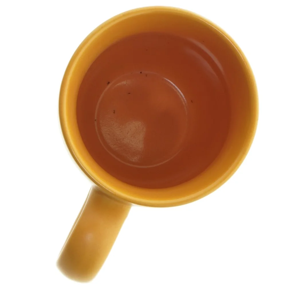 Gule keramikkrus (str. Ø 9 cm)