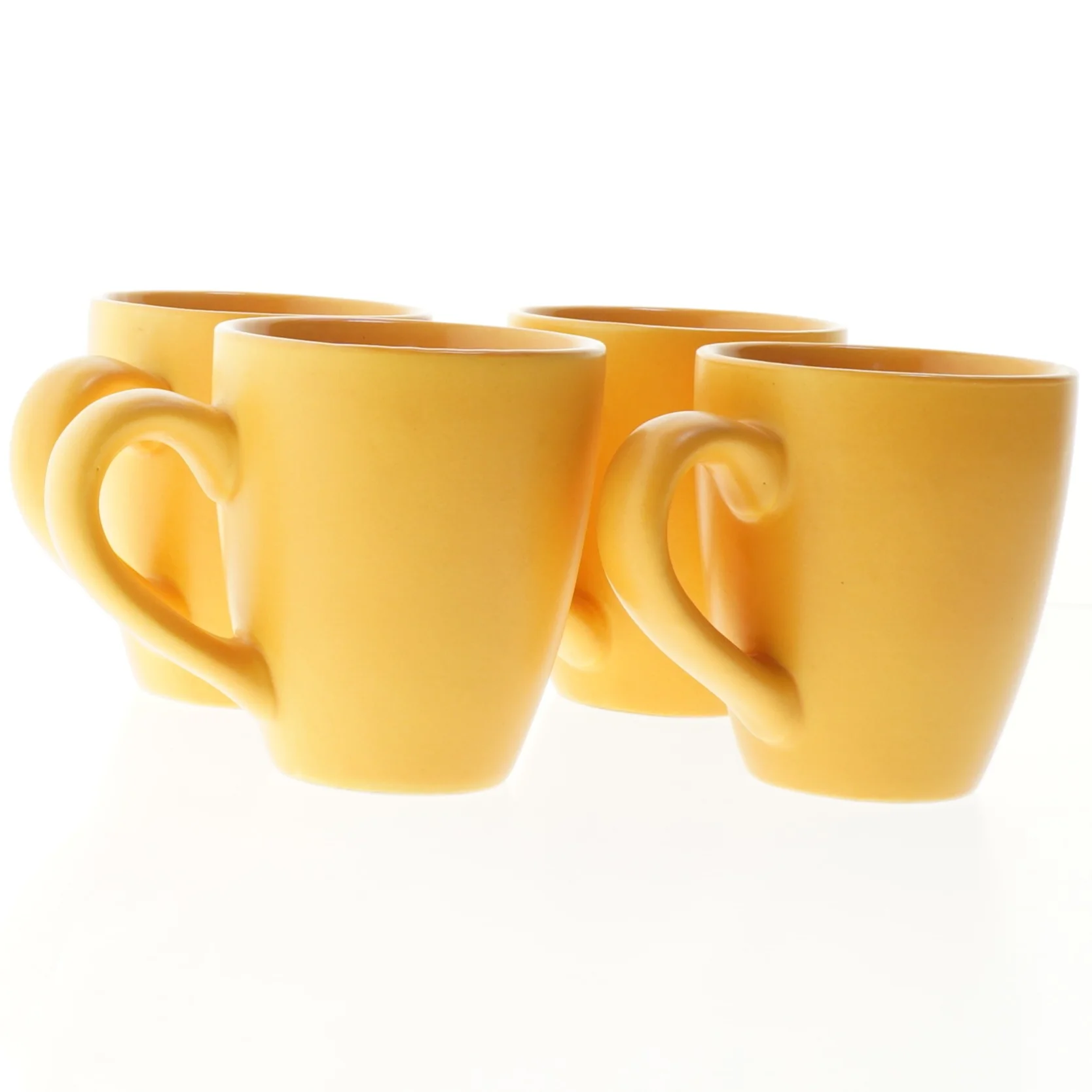 Gule keramikkrus (str. Ø 9 cm)