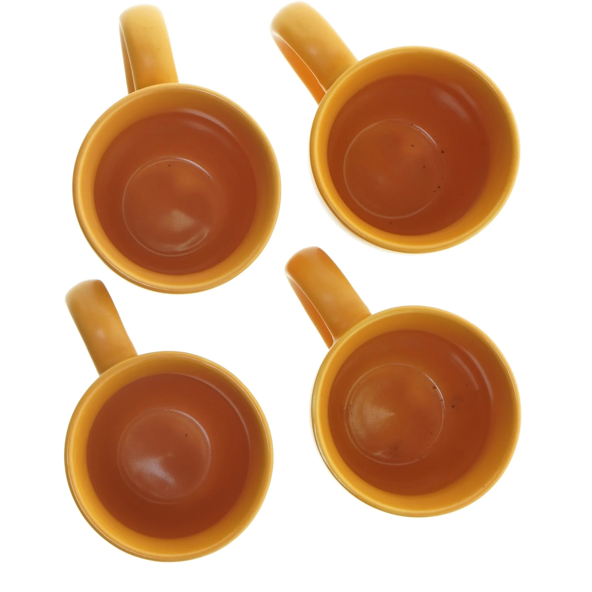 Gule keramikkrus (str. Ø 9 cm)