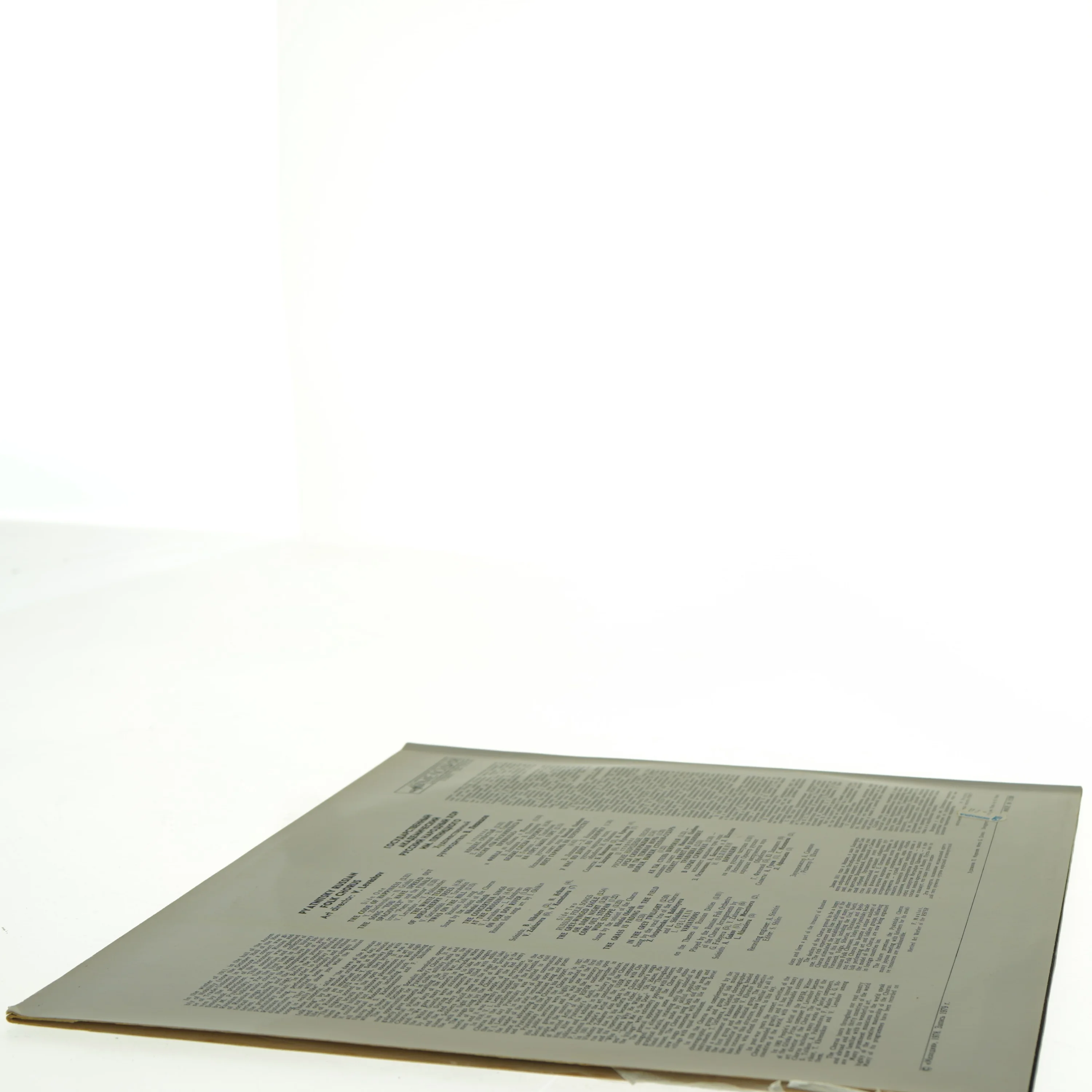 Russisk Folkemusik LP