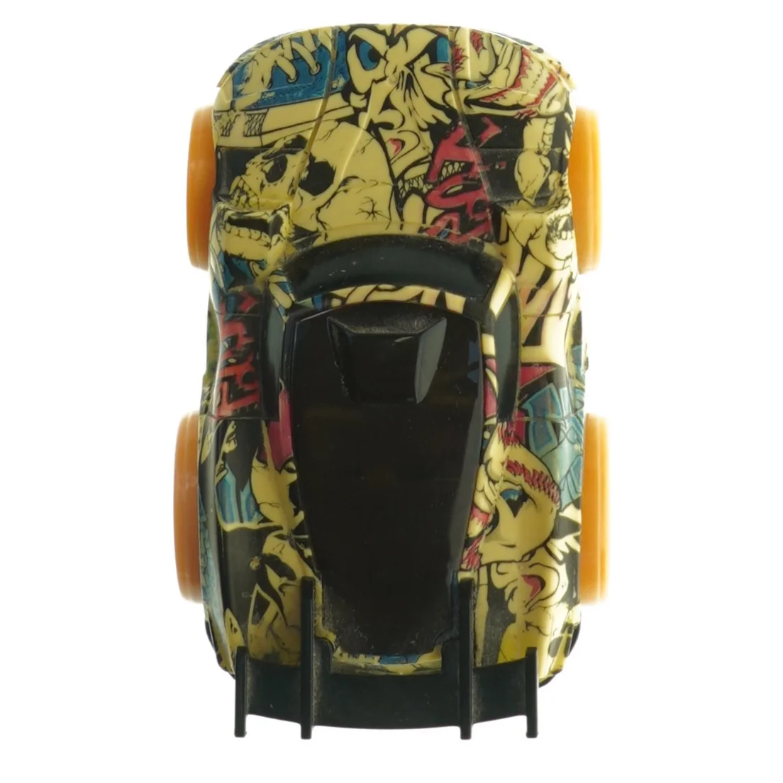 Legetøjsbil med graffitidesign (str. 13 cm)