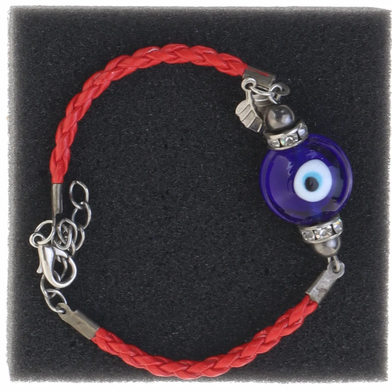 Halskæde med det blå, Nazar øje (str. 21 cm)