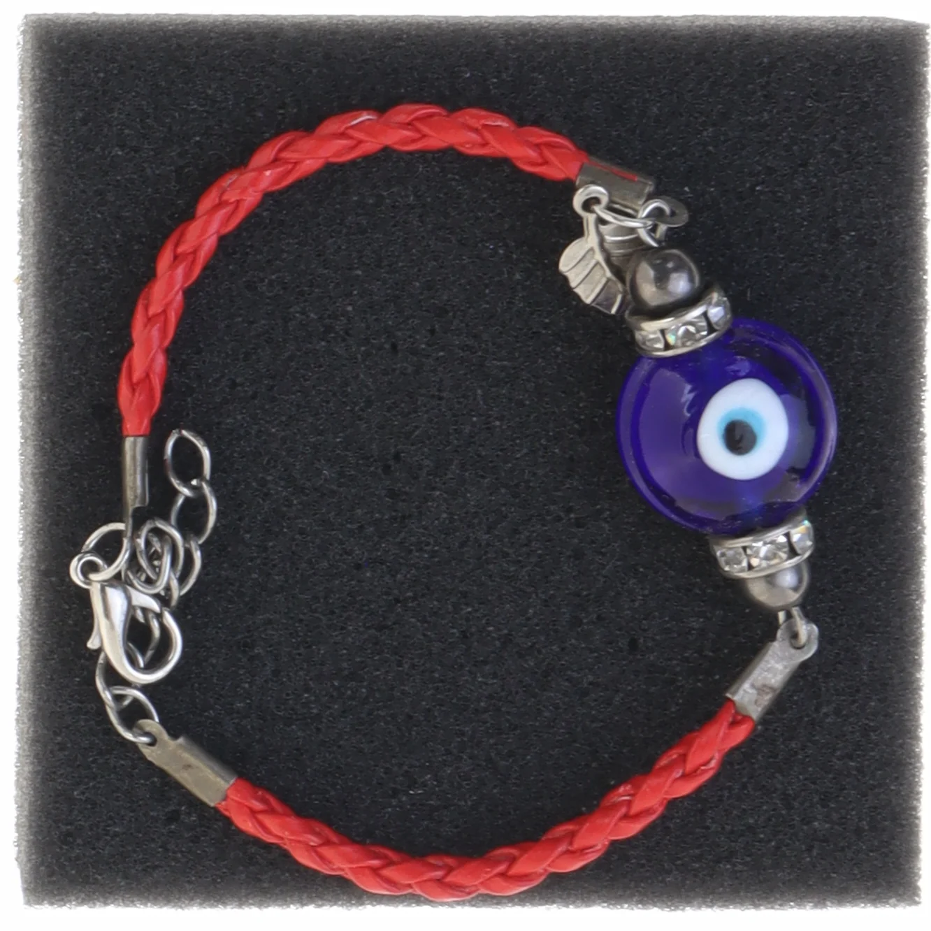 Halskæde med det blå, Nazar øje (str. 21 cm)