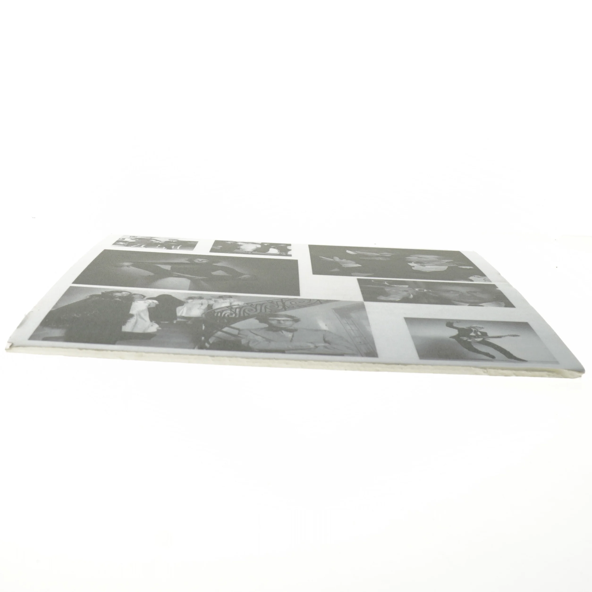 Sort-hvidt fotocollage (str. 40x30 cm)