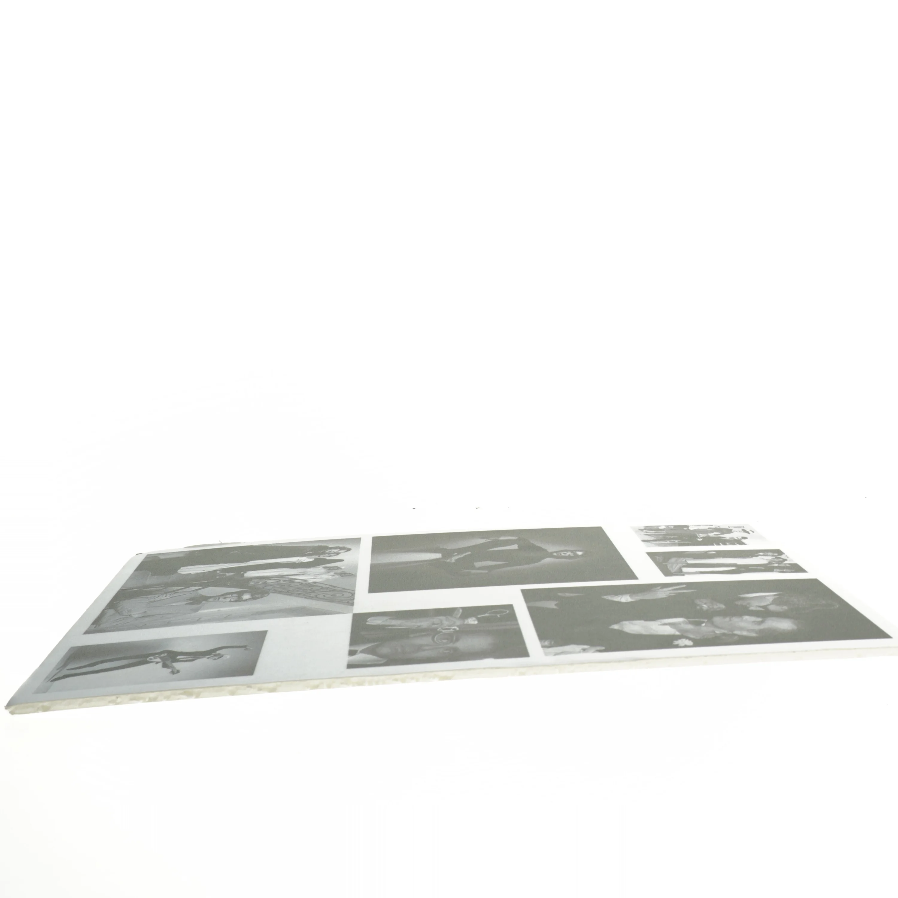 Sort-hvidt fotocollage (str. 40x30 cm)