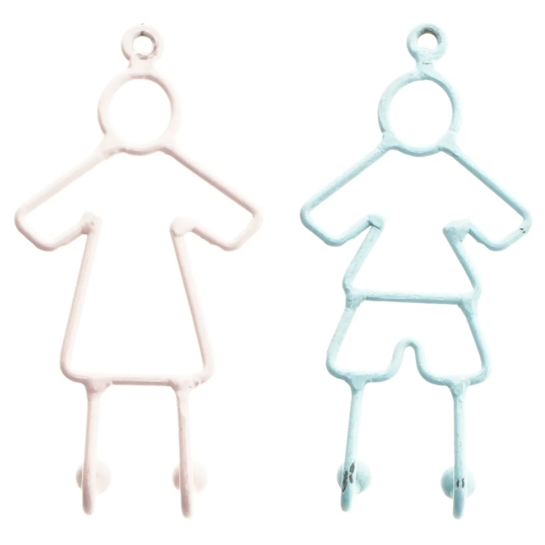 Figurformede knager (str. 13 cm)