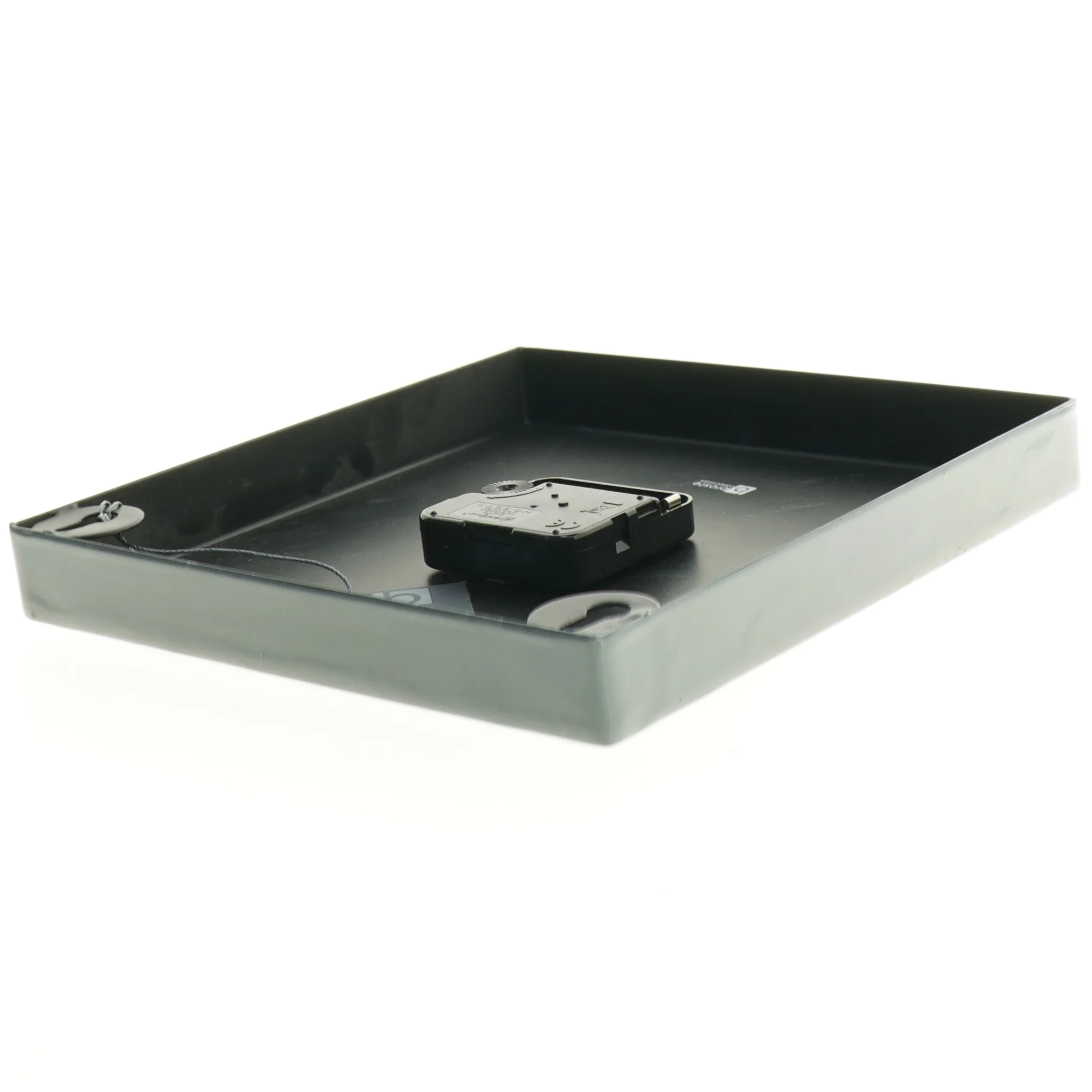 Mørkegråt vægur fra Broste Copenhagen (str. 22 x 22 cm)