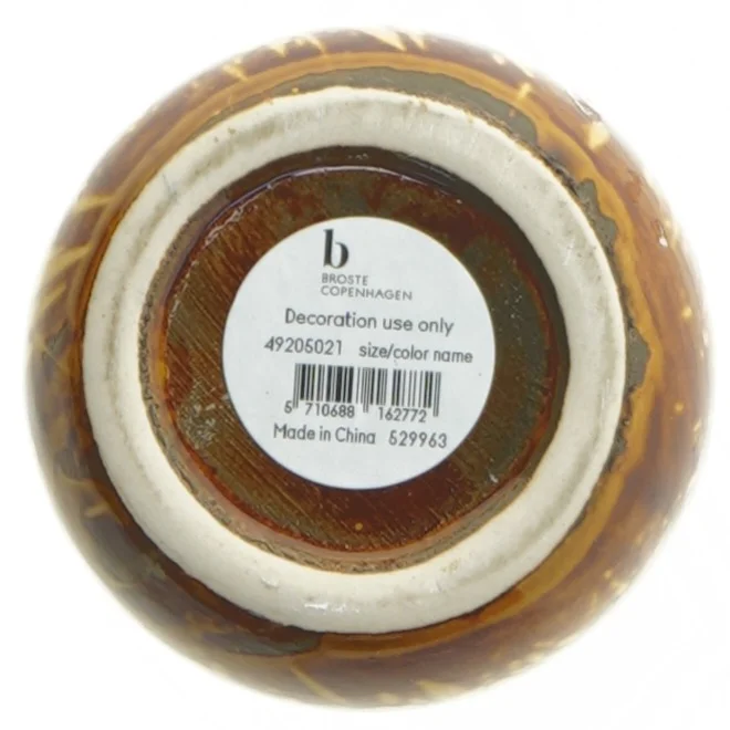 Lille dekorativ vase fra Broste Copenhagen (str. 10 cm)