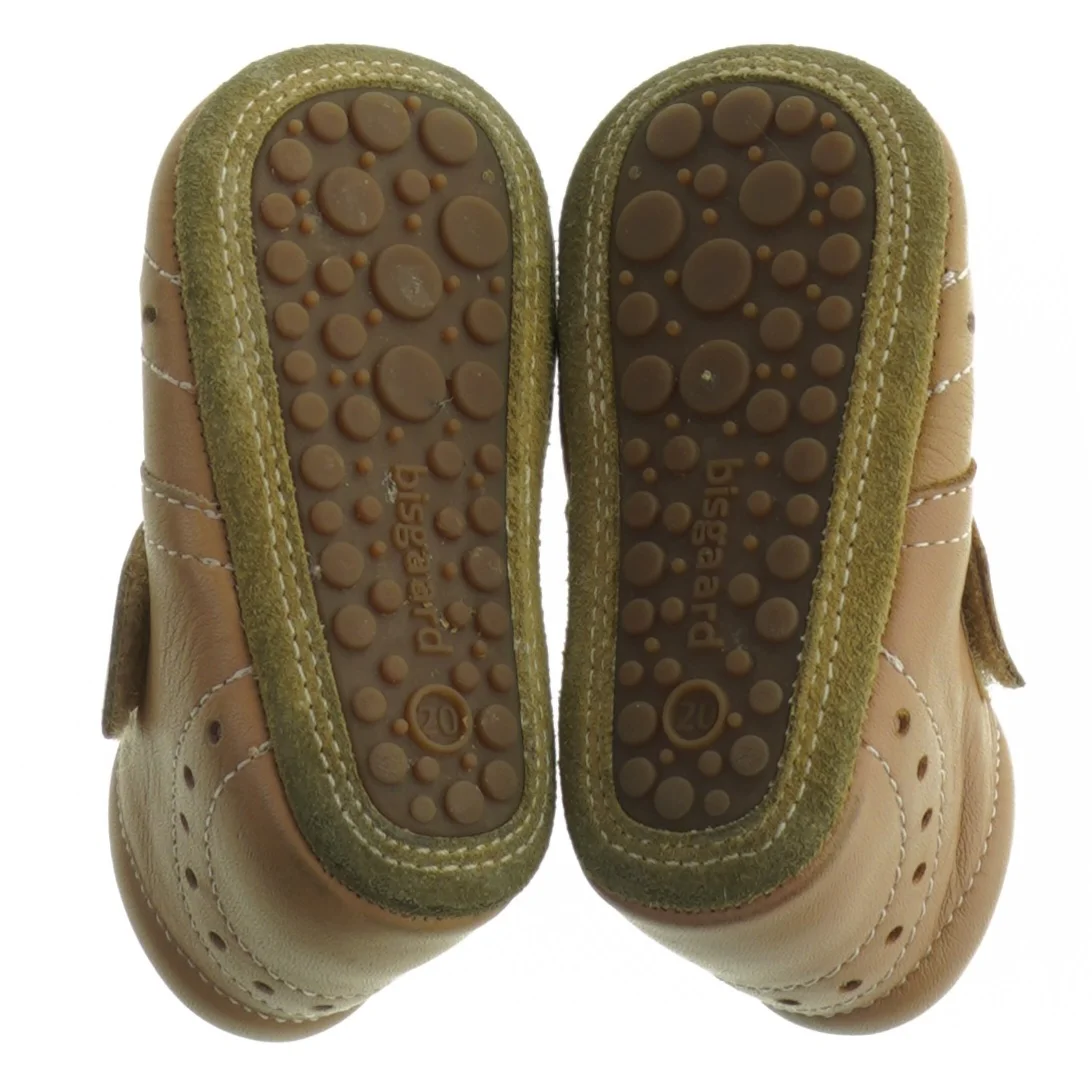 Lædersko til småbørn fra Bisgaard (str. 20)