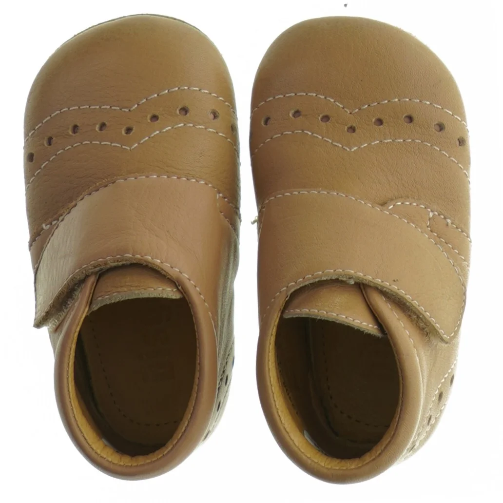 Lædersko til småbørn fra Bisgaard (str. 20)