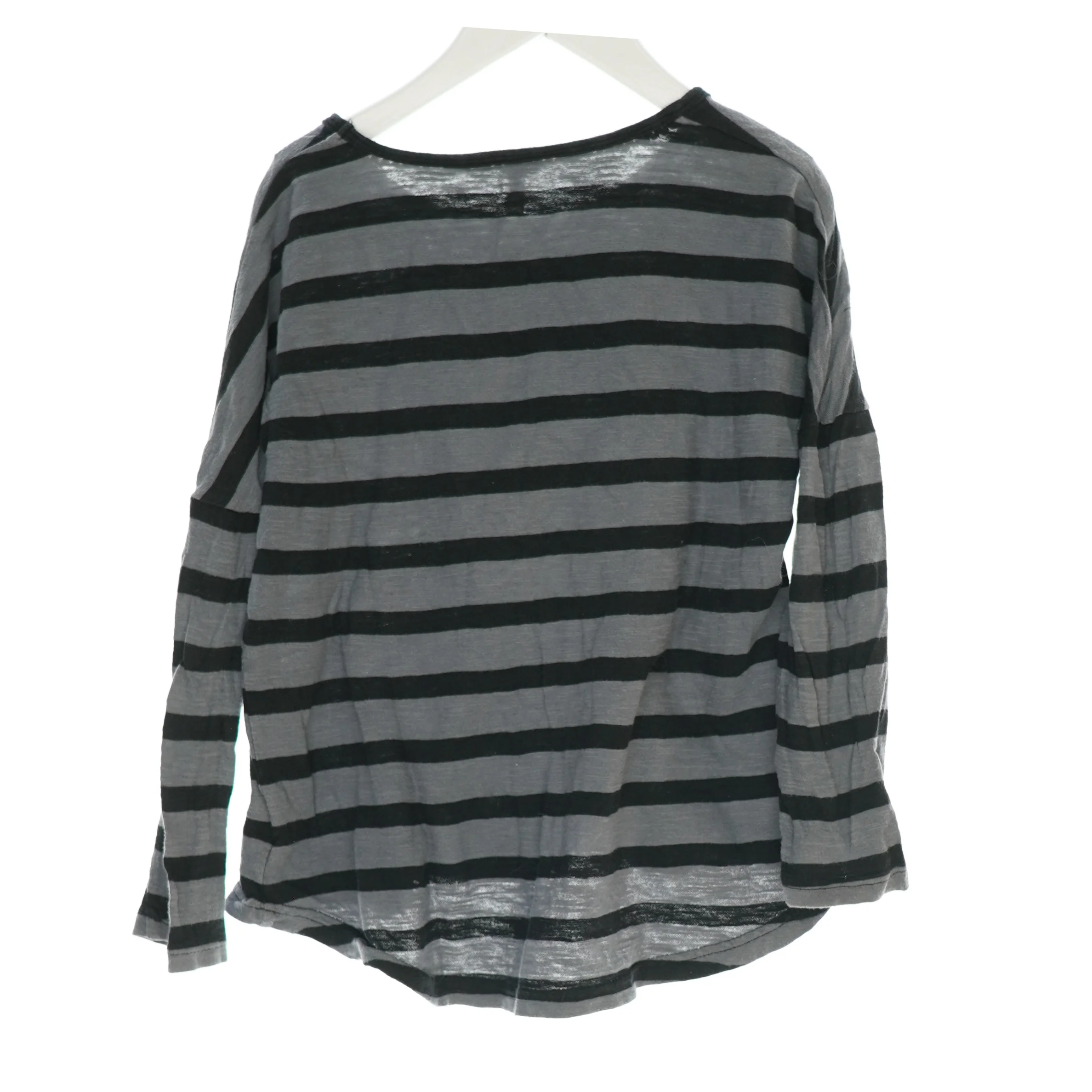 Bluse med striber (str. 7-8 år)