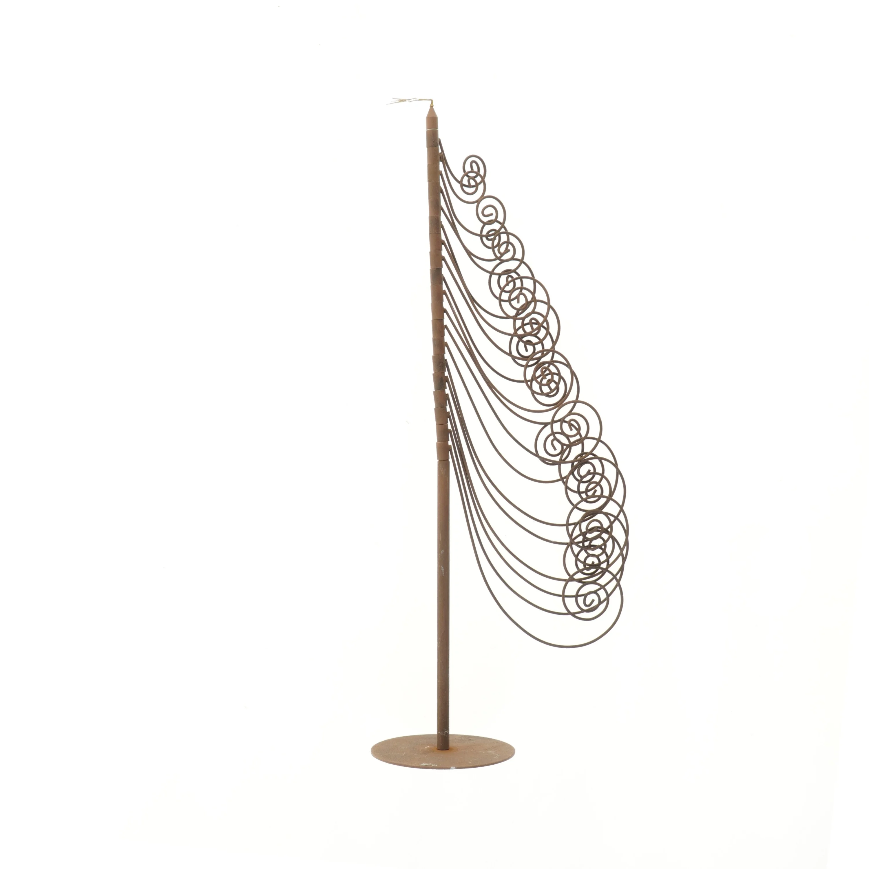 Dekorativ spiralgitter julestjerne (str. 75 cm)