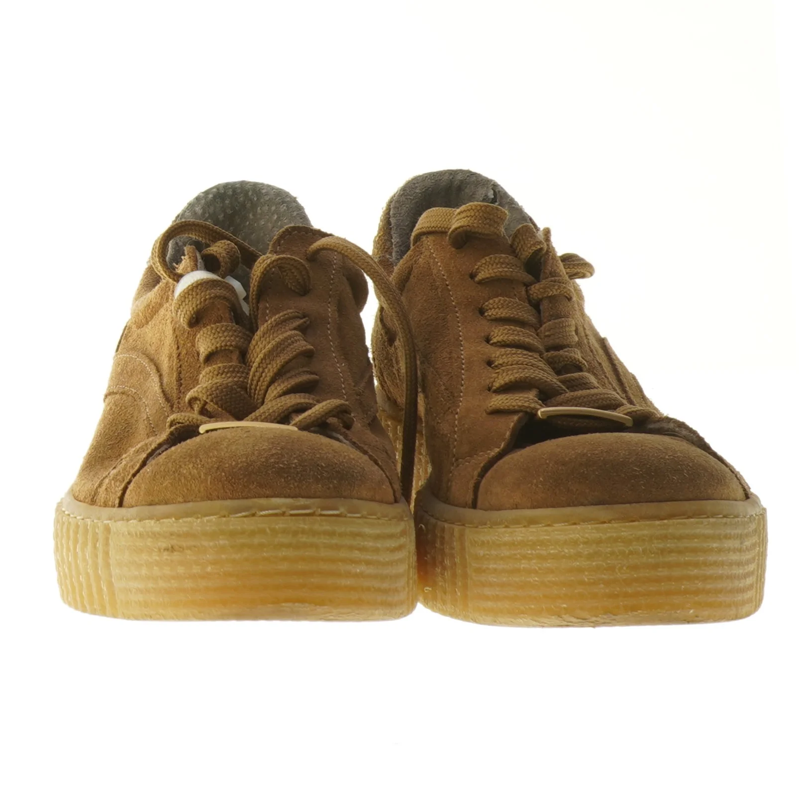 Brune platform sneakers, størrelse 38 fra Sls (str. 38 )