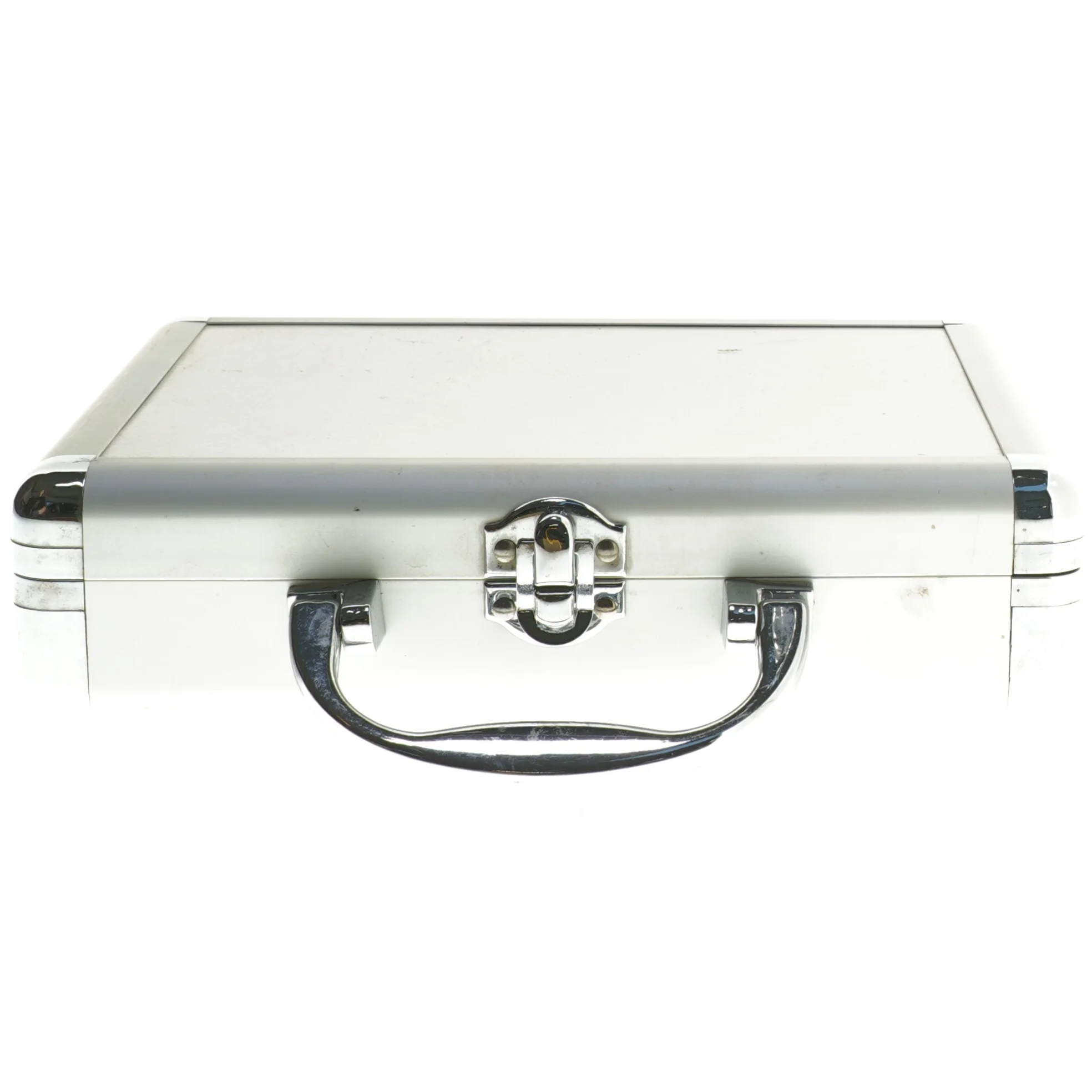 Metalkuffert med spejl (str. 21x17 cm)