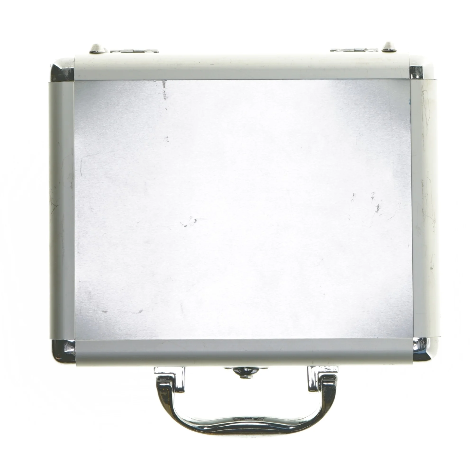 Metalkuffert med spejl (str. 21x17 cm)