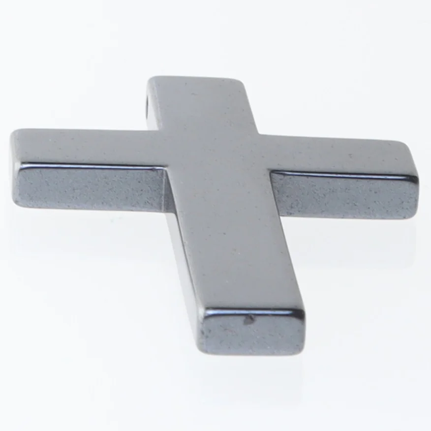 Sort kors dekoration (str. 5x3,5 cm)