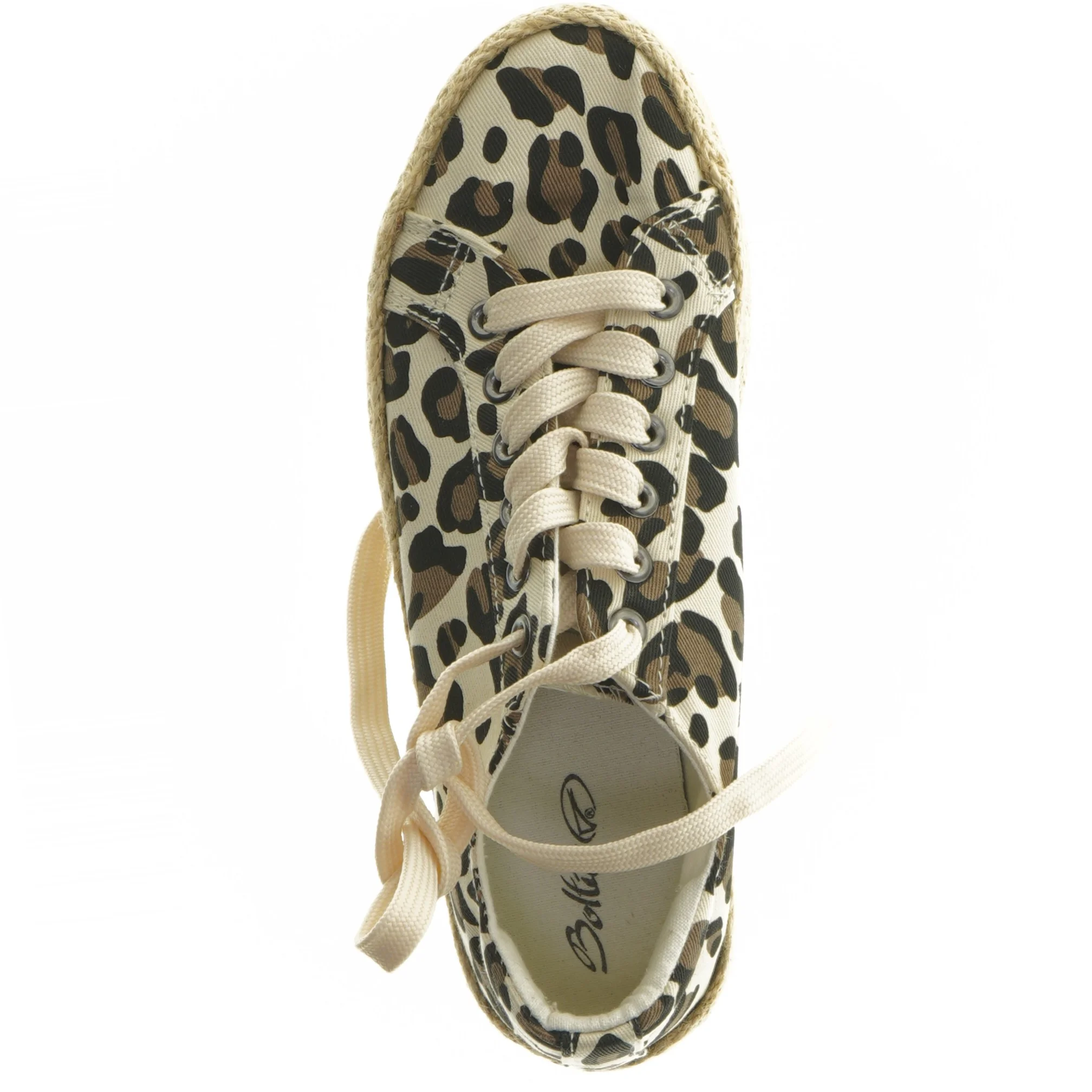 Platform sneakers med leopardprint fra Boltio (str.  38 )